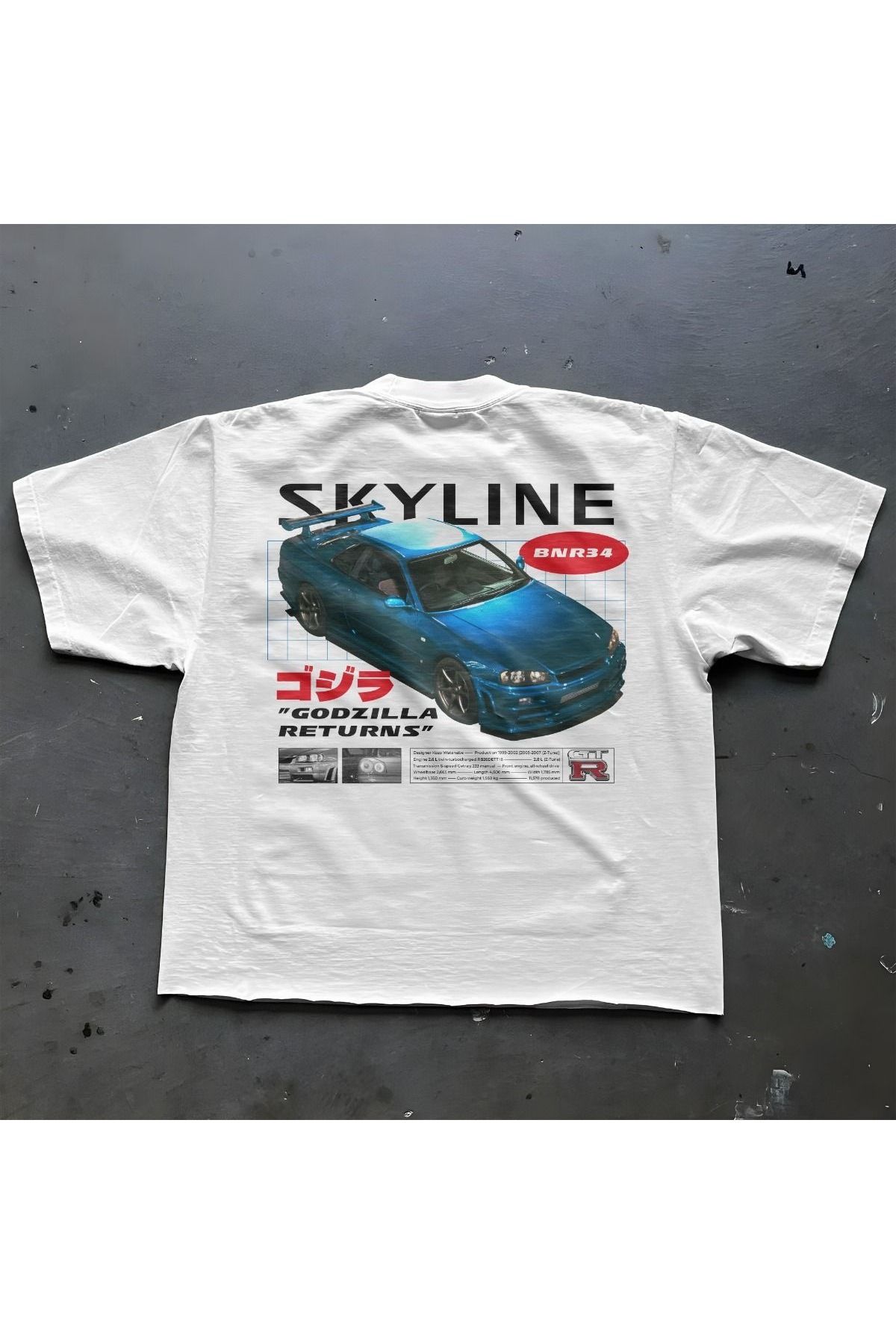 Jose Clothing Oversize Kesim Kısa Kollu Baskılı T-shirt