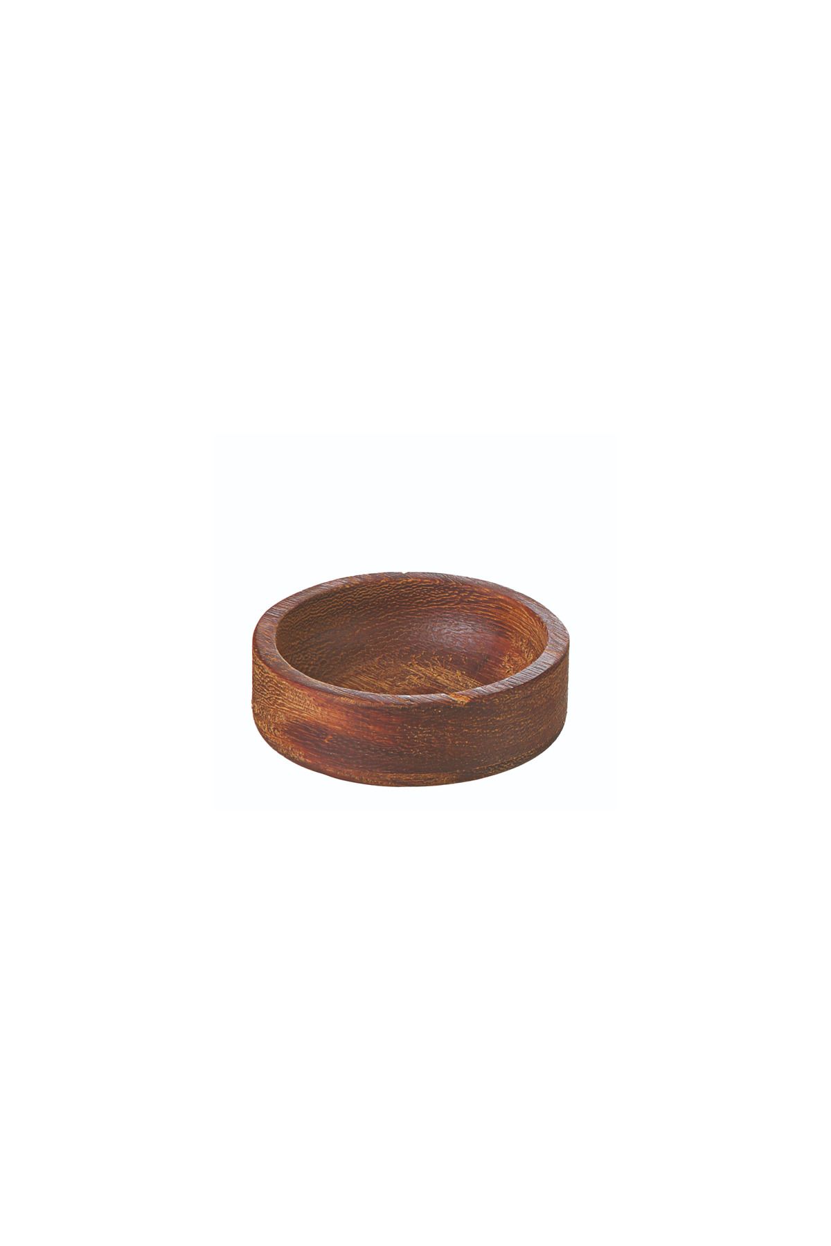 Biradlı İreko Ahşap Kase 12 Cm (12 Adet)