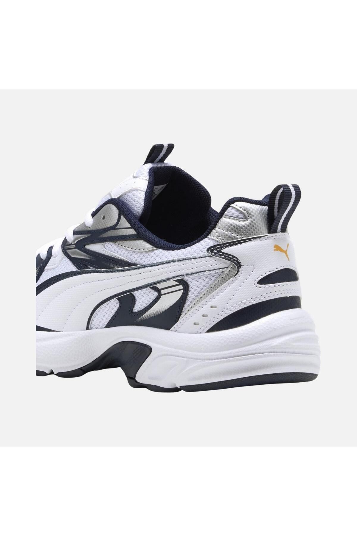 Puma-392322   05 Milenio Tech White-Dark Blue-Silver Men's Sports Shoes 3