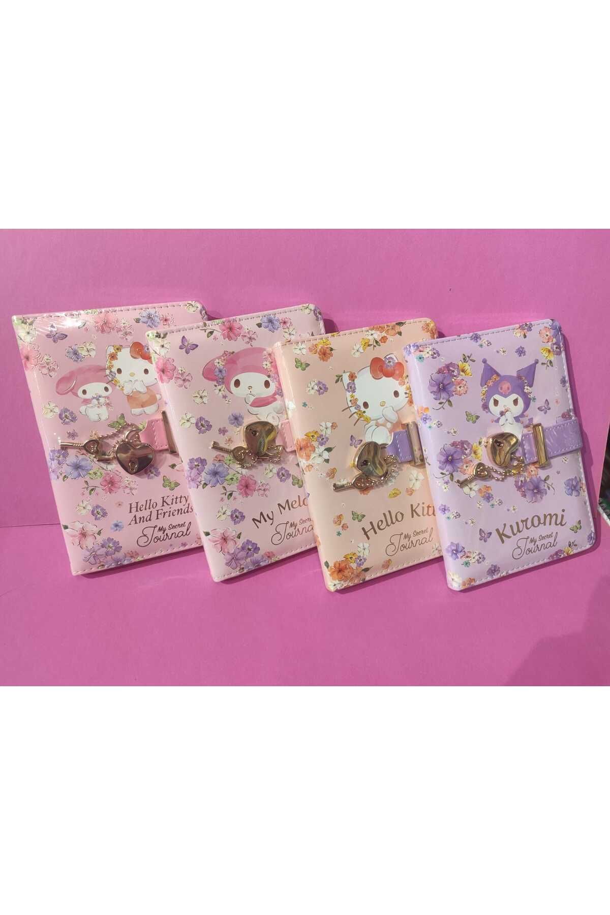 SANRIO KUROMİ KİLİTLİ GÜNLÜK A6 192YP 80GR