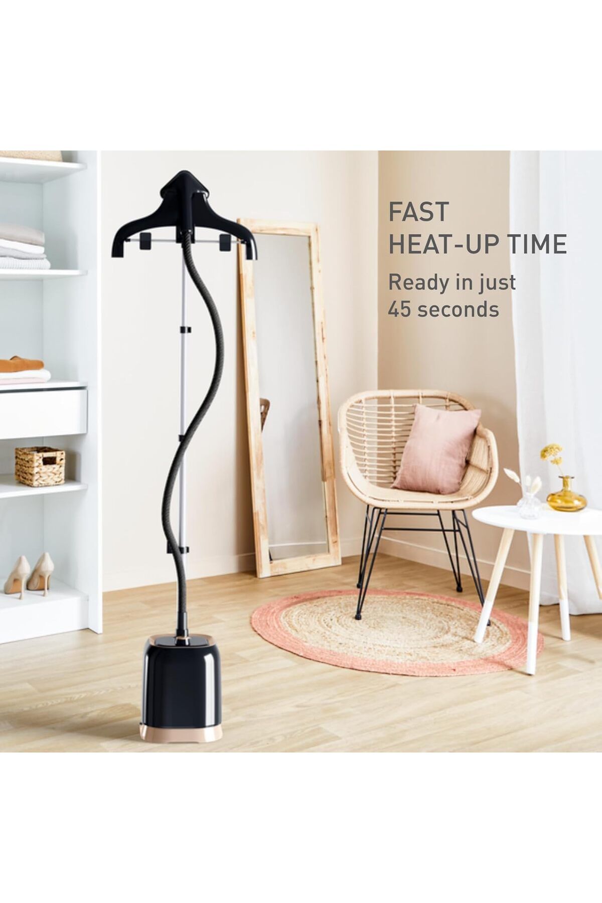 TEFAL-Garment Steamer | Pro Style | Powerful Steam Output Up to 42 g/min | 2000 W | Refreshes and Sa 7