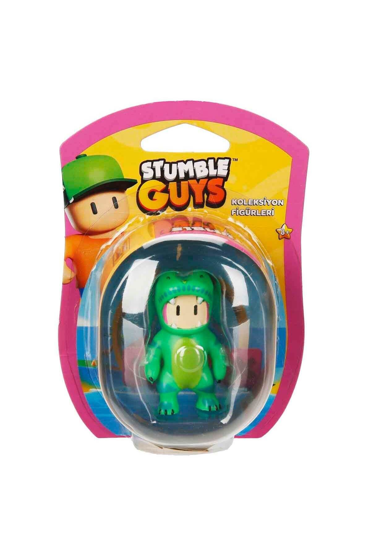 Stumble Guys T-Rex Guy Figür Oyuncak – Dinozor Kostümlü 5 cm Koleksiyon Figürü 8+ Yaş