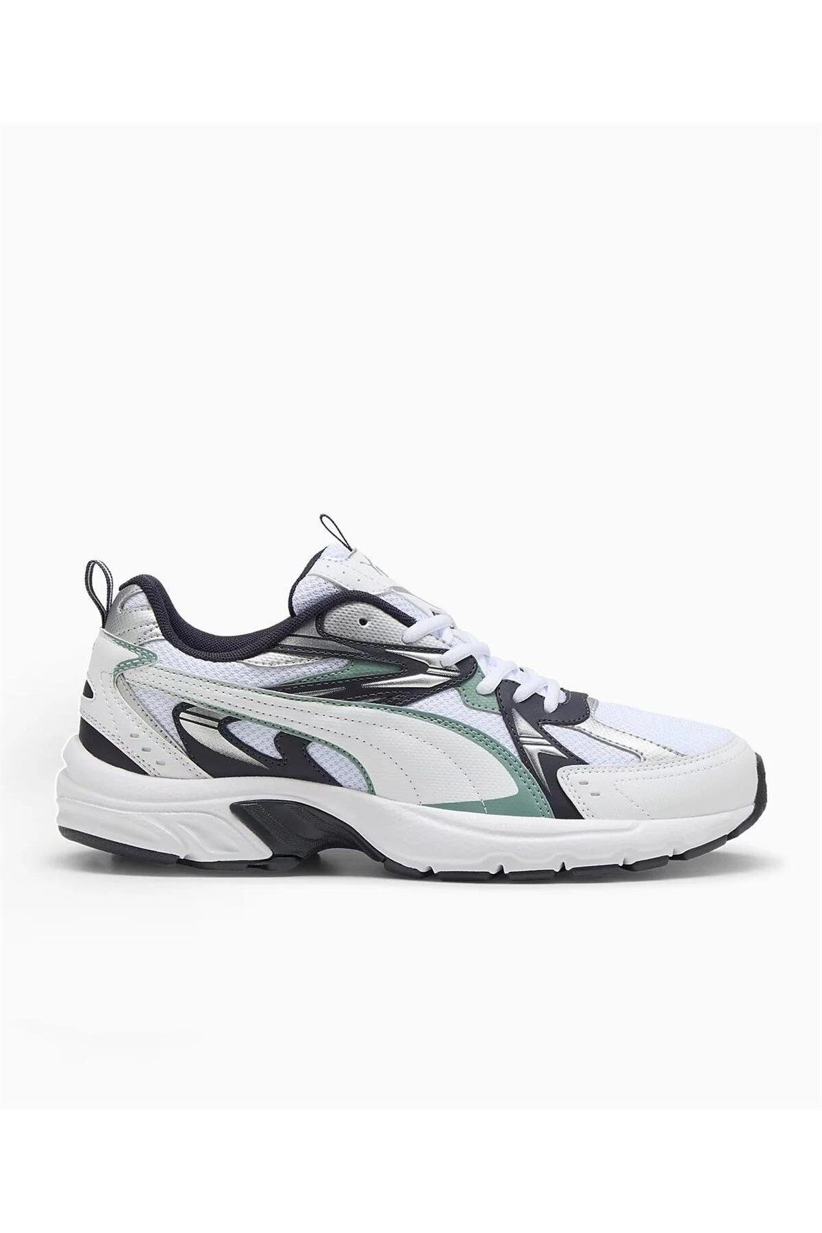 Puma 392322 13 Milenio Tech Beyaz-yeşil-gri Erkek Spor Ayakkabı