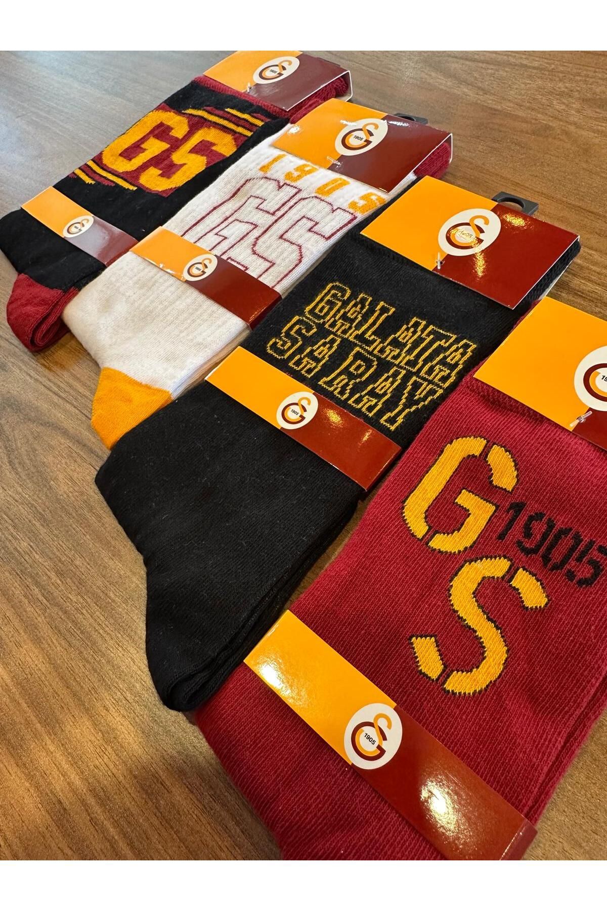 Çimpa Çorap Çamaşır Pamuklu Taraftar Çorap 4lü paket