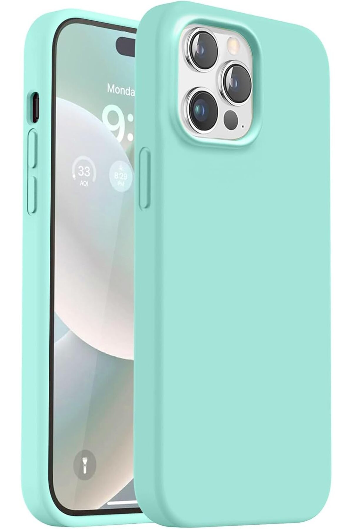 Generic-Silicone Cover Compatible with iPhone 14 Pro Max 6.7 " , Ultra Slim Fit with Full Body Protection 1