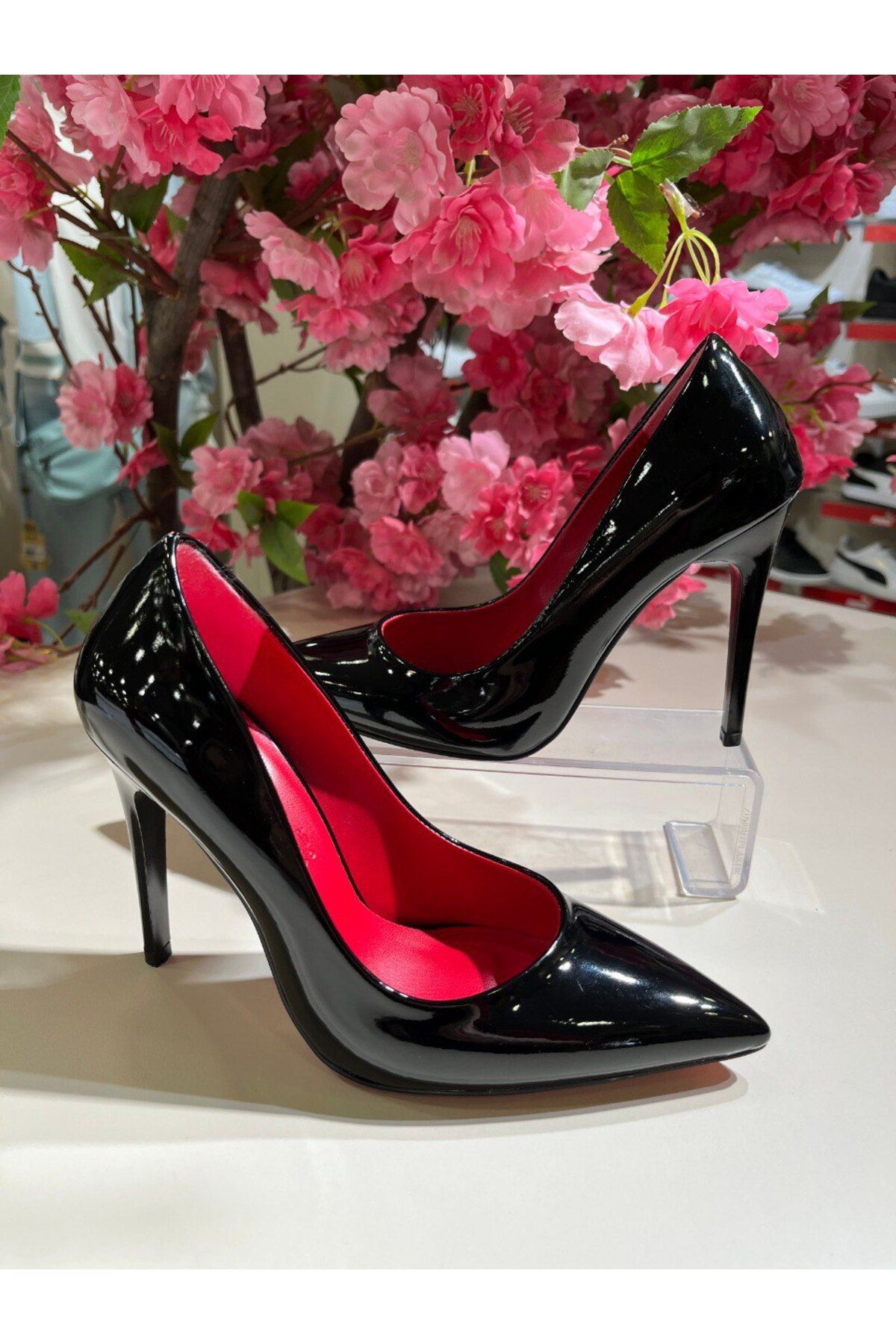İST FİDAN KUNDURA Kadın İnce Topuklu Stiletto Ayakkabı