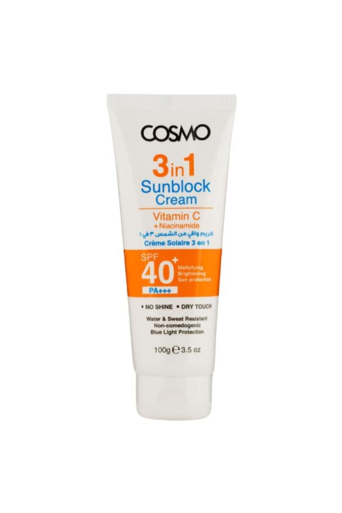 Cosmo-3-in-1 Sunscreen Cream by Cosmo, 100g 2