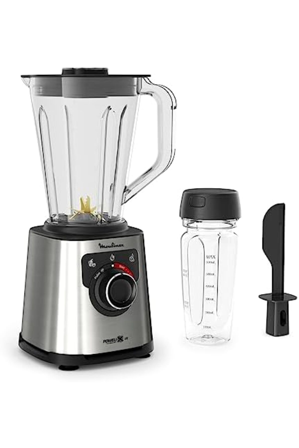 Moulinex-Blender | PerfectMix | High Speed 2 L Blender Smoothie Maker | Mixer | 1200 W | 4 Auto Prog 4