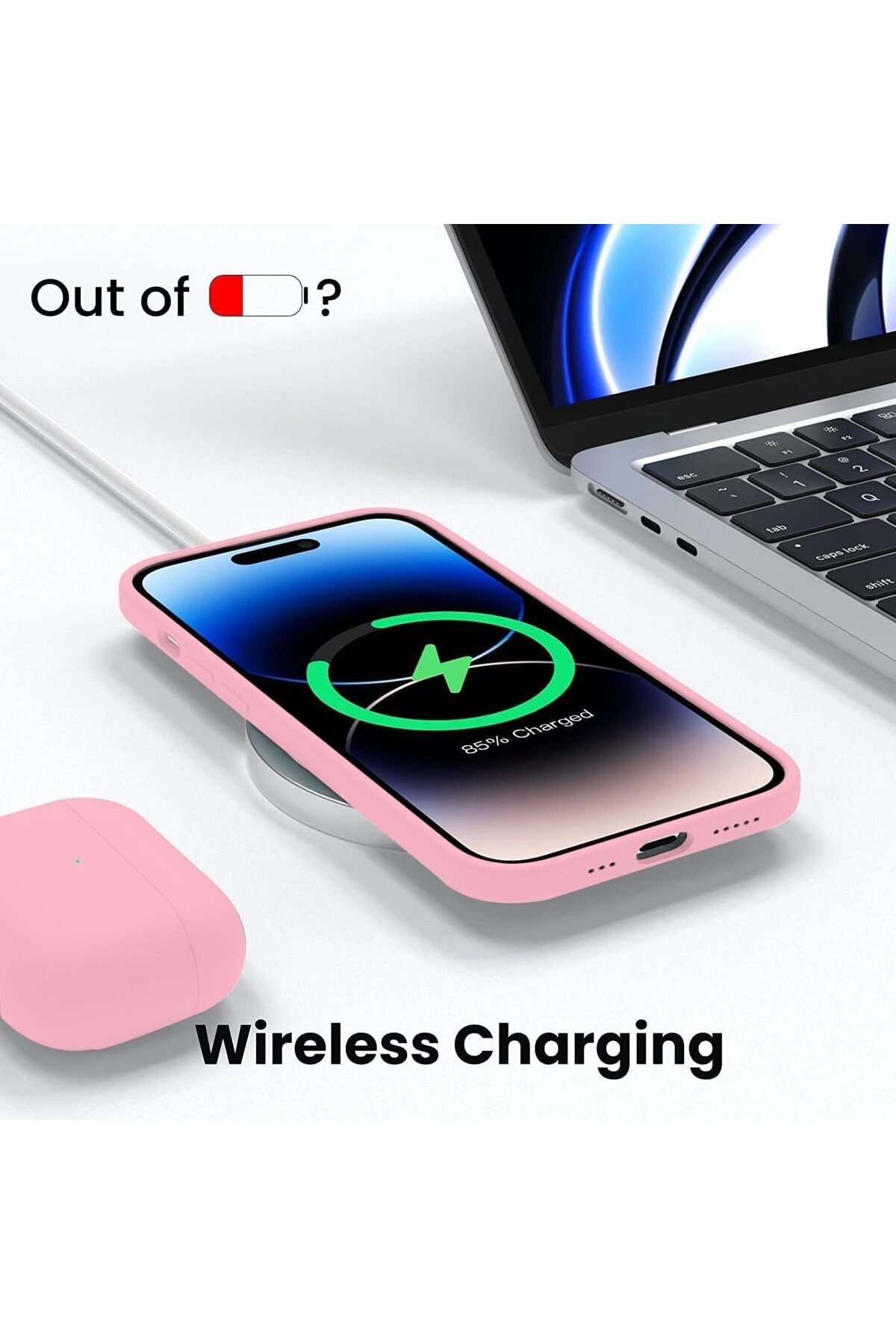 Generic-Silicone Cover Compatible with iPhone 14 Pro Max 6.7 " , Ultra Slim Fit with Full Body Protection 5