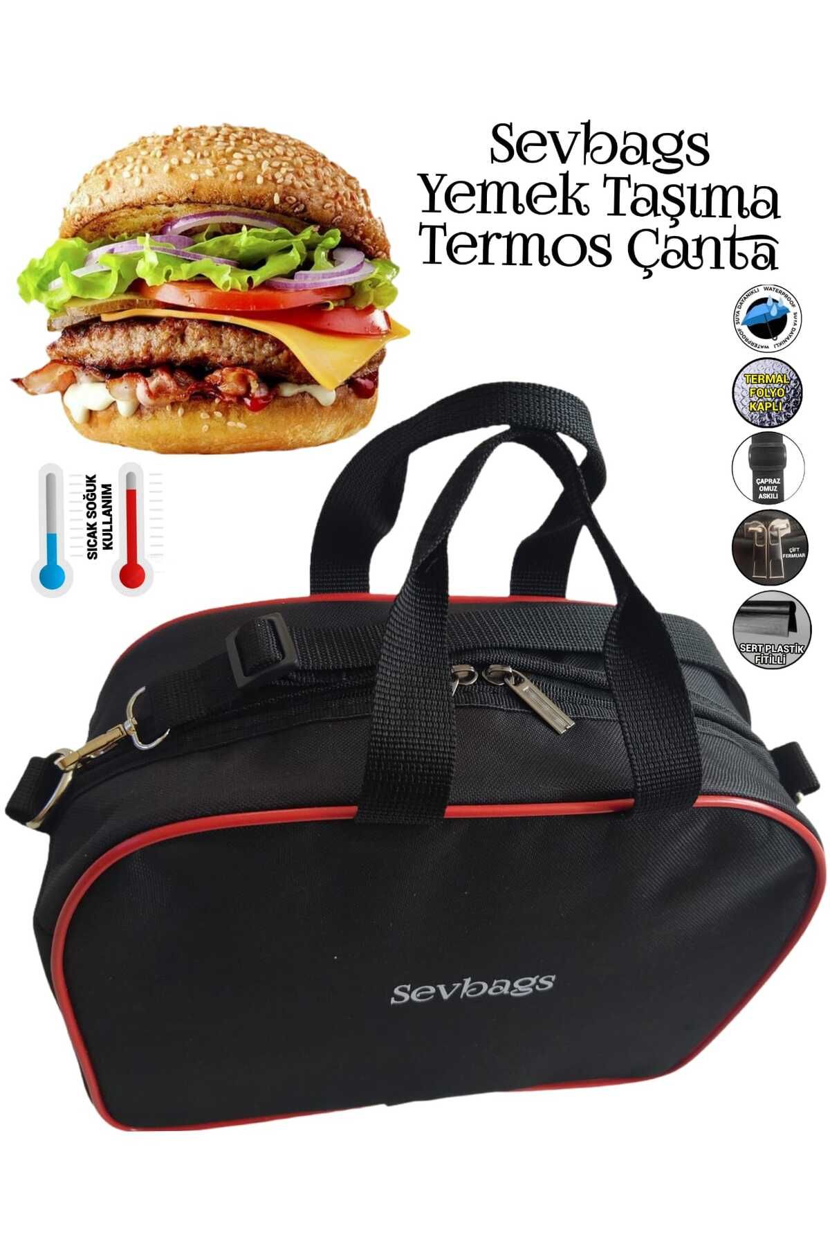 SEVBAGS YEMEK TAŞIMA TERMAL TERMOS ÇANTASI