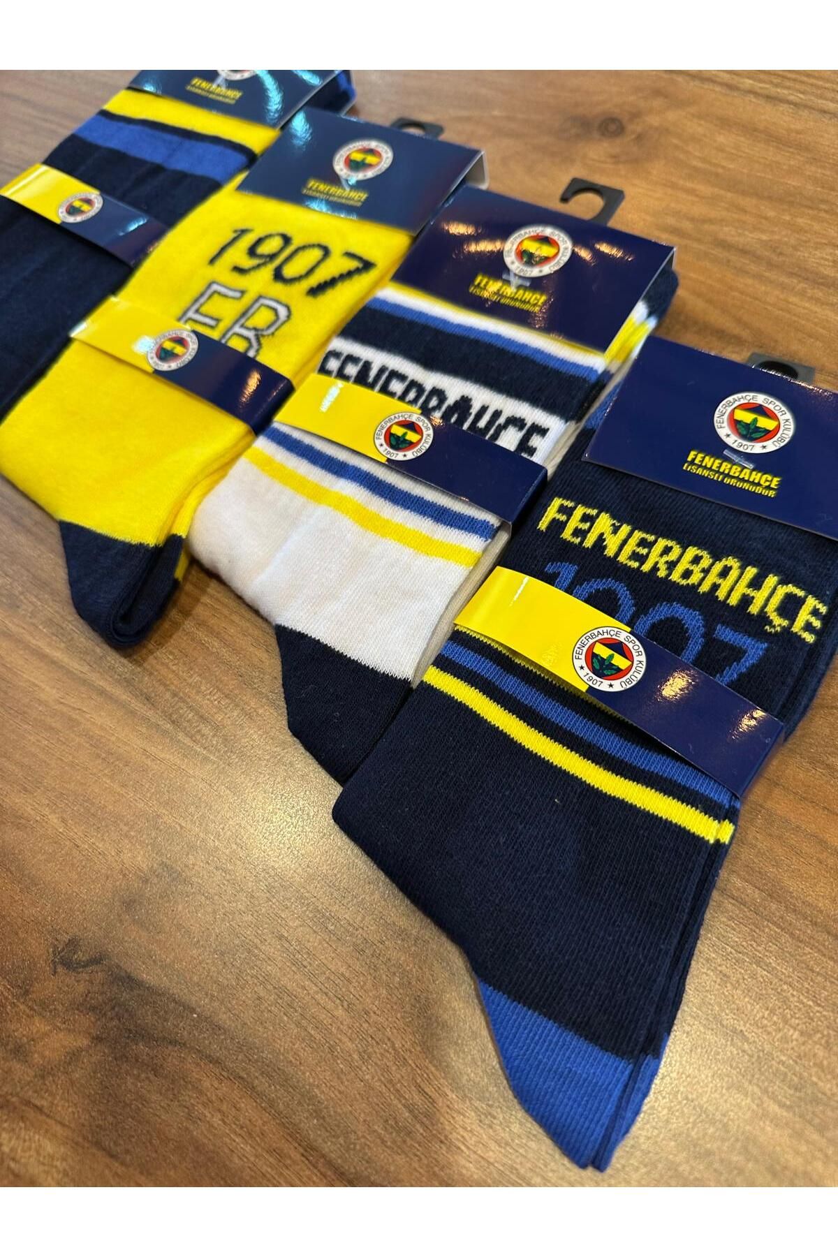 Çimpa Çorap Çamaşır Pamuklu Taraftar Çorap 4lü paket