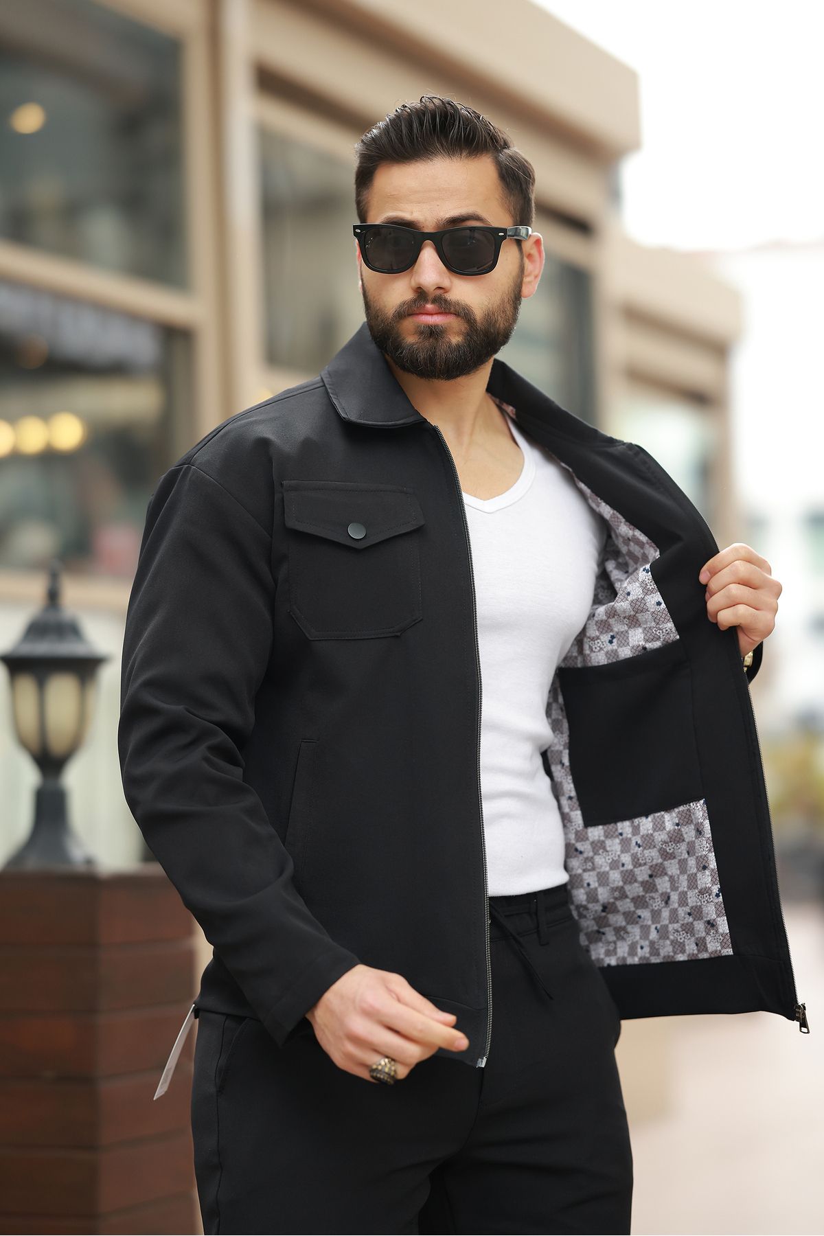BYzıt Old Money, Mevsimlik, Basic Oversize, Astarlı Ceket