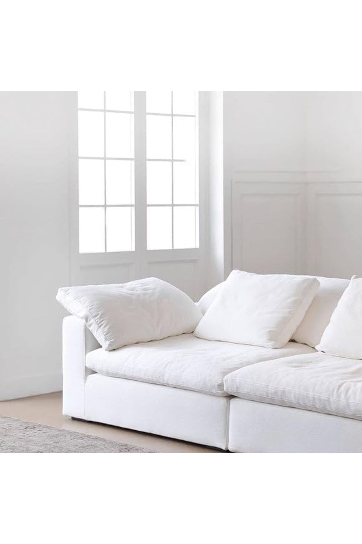 MAPLE HOME DECORATION-Maple Home 2-seater Sofa Modular Cloud Couch Sofas Set Compression Sponge Sectional Lounge 6