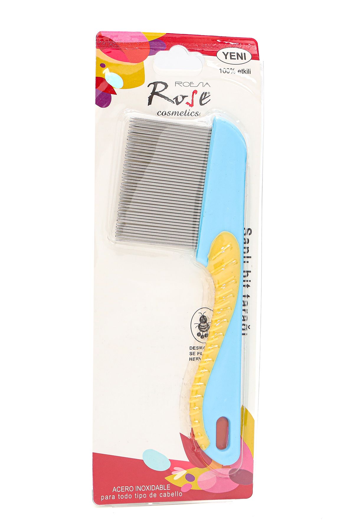 Roesıa Rose Cosmetics Rose Saplı Bit Tarağı