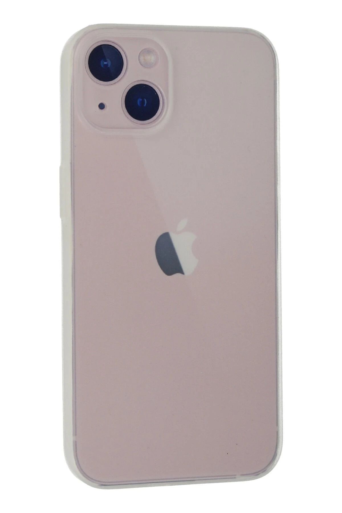 NewFace iPhone 13 Mini Kılıf PP Ultra İnce Kapak - Beyaz WLZOR