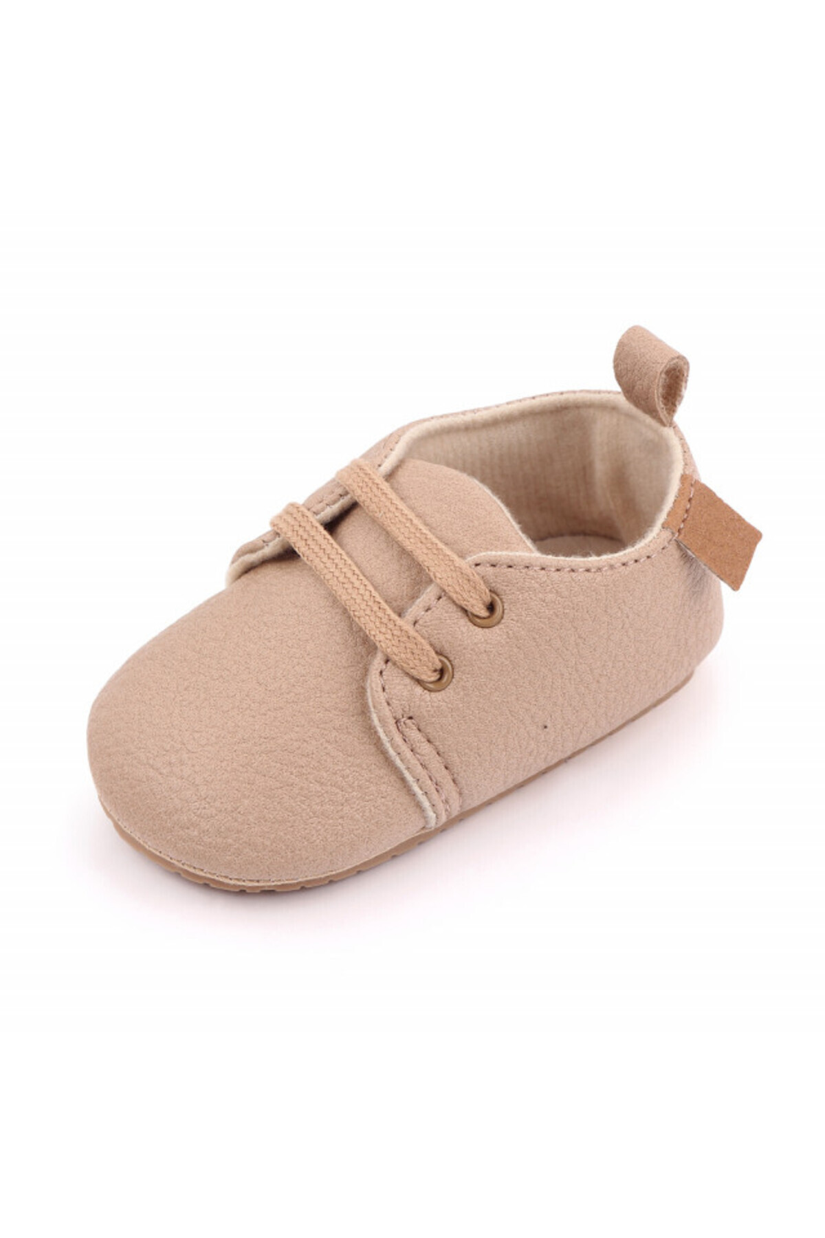 Superbaby-Elegant cream lace-up shoes 6