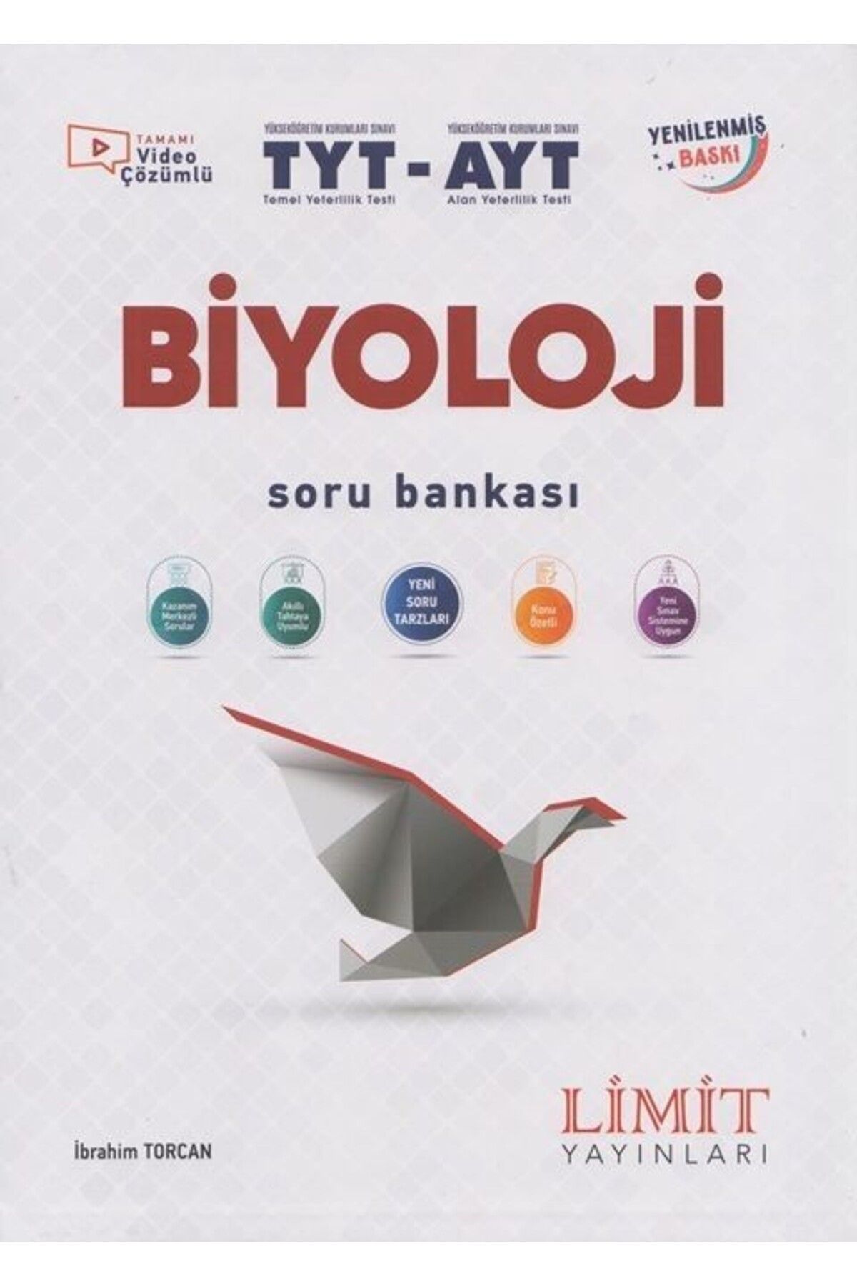 Ankara Kitap Merkezi TYT AYT Biyoloji Soru Bankası Limit Yayınları