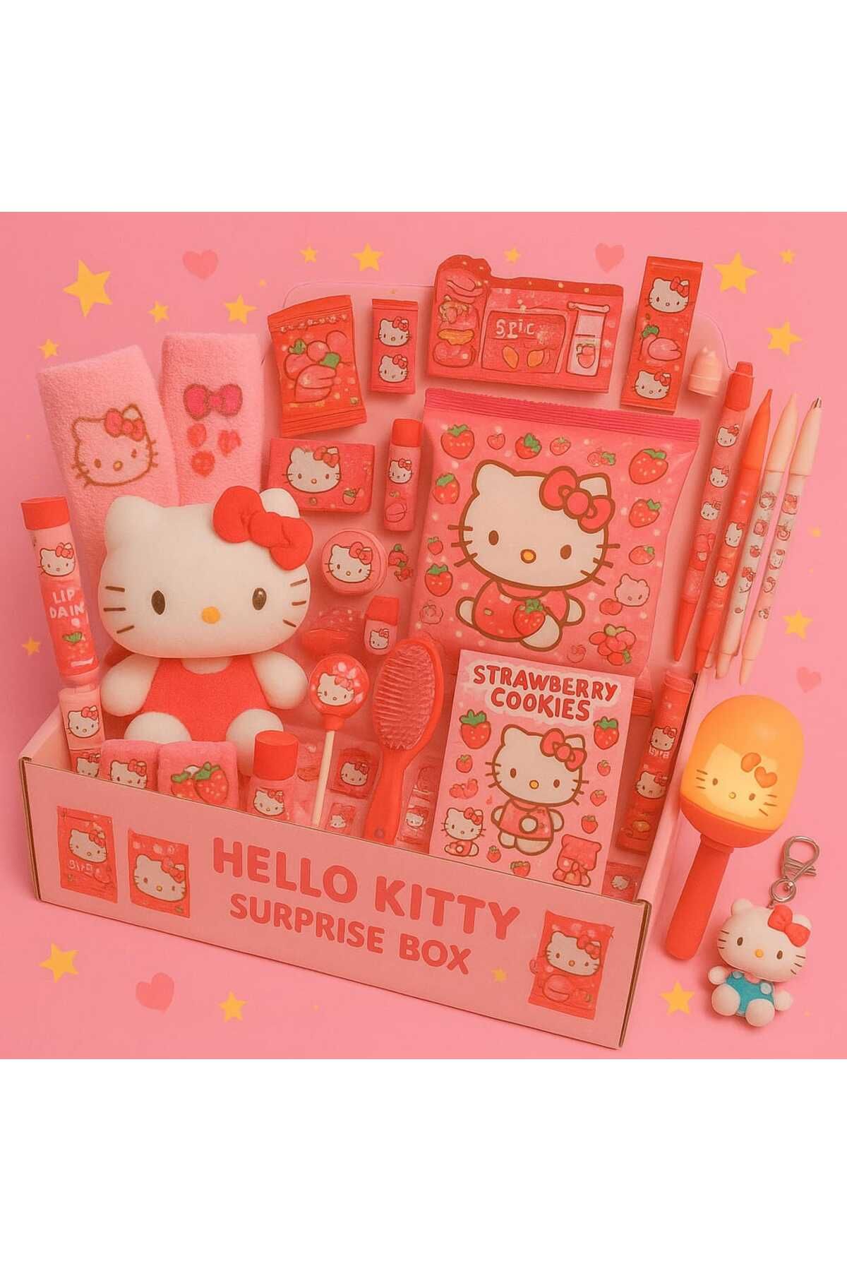 Bakmakistersen Sanrio Sürpriz Hello Kitty Kutu Hello Kitty Sürpriz Paket Hello Kitty Sürpriz Hediyeler