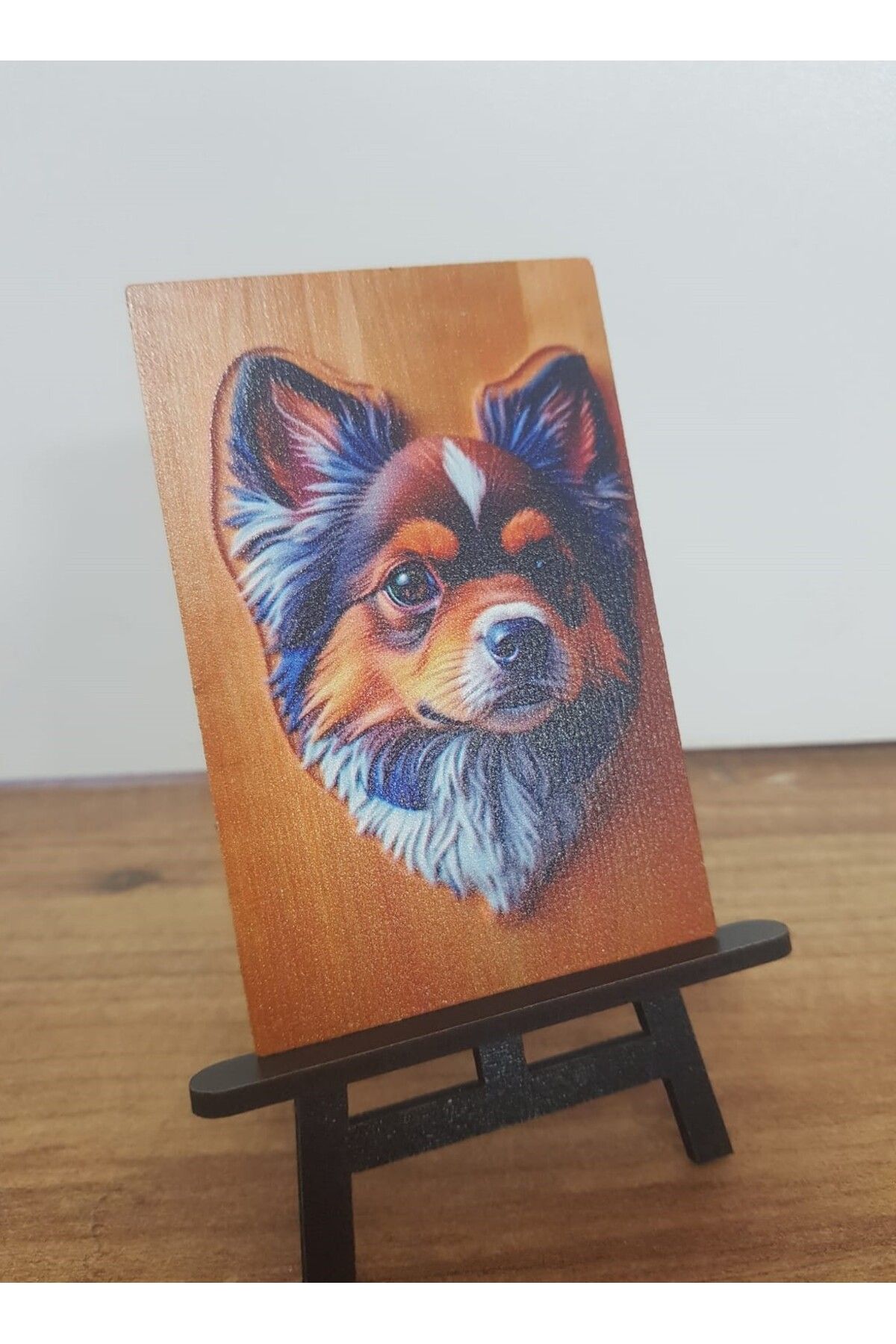 Altınuç Art Design 2 Adet Köpek Mini Tablo