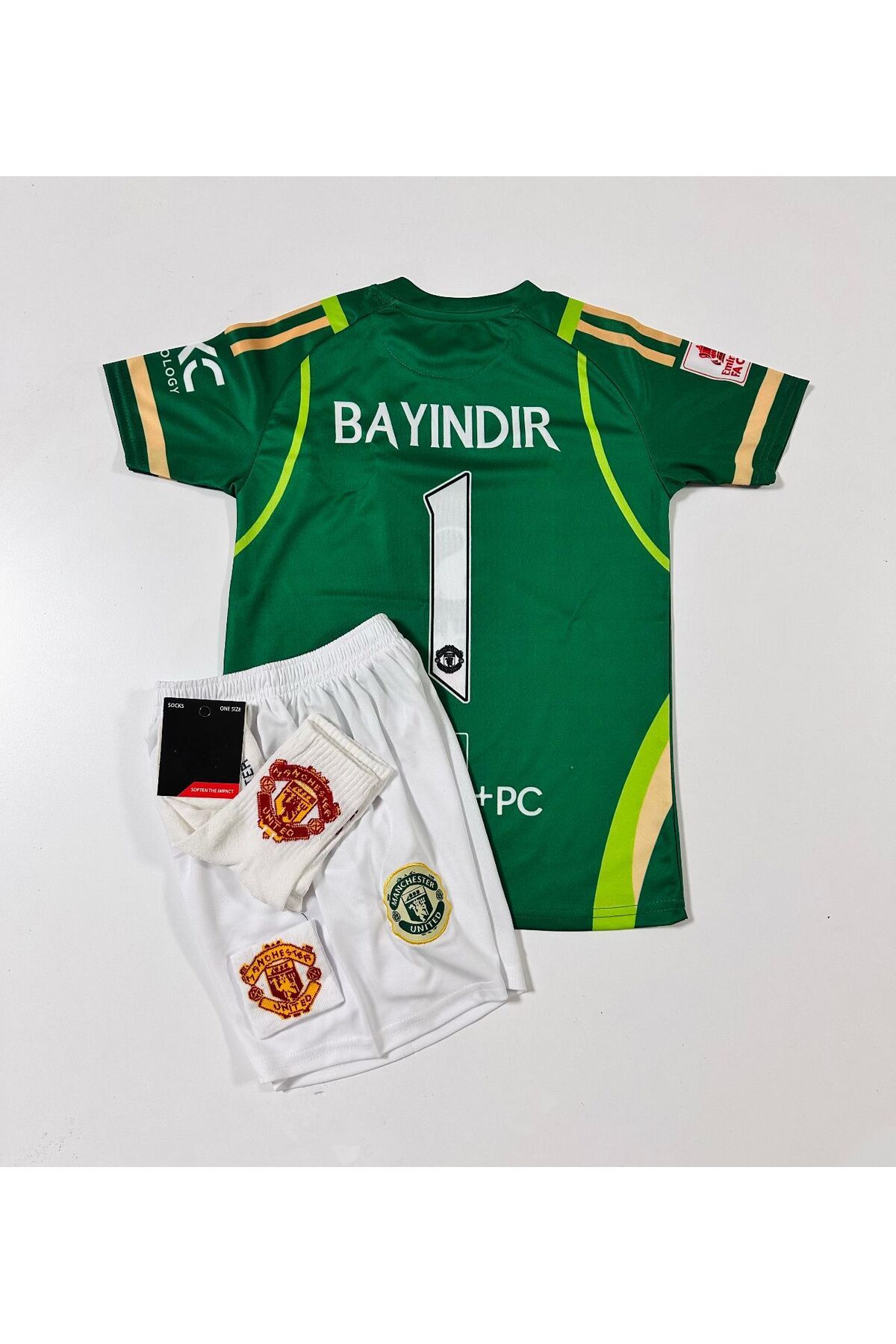 Ronson M.unitedd 2024/25 Yeni Sezon Altay Bayındır Çocuk Kaleci Forması 4'lü Set (Armalı)