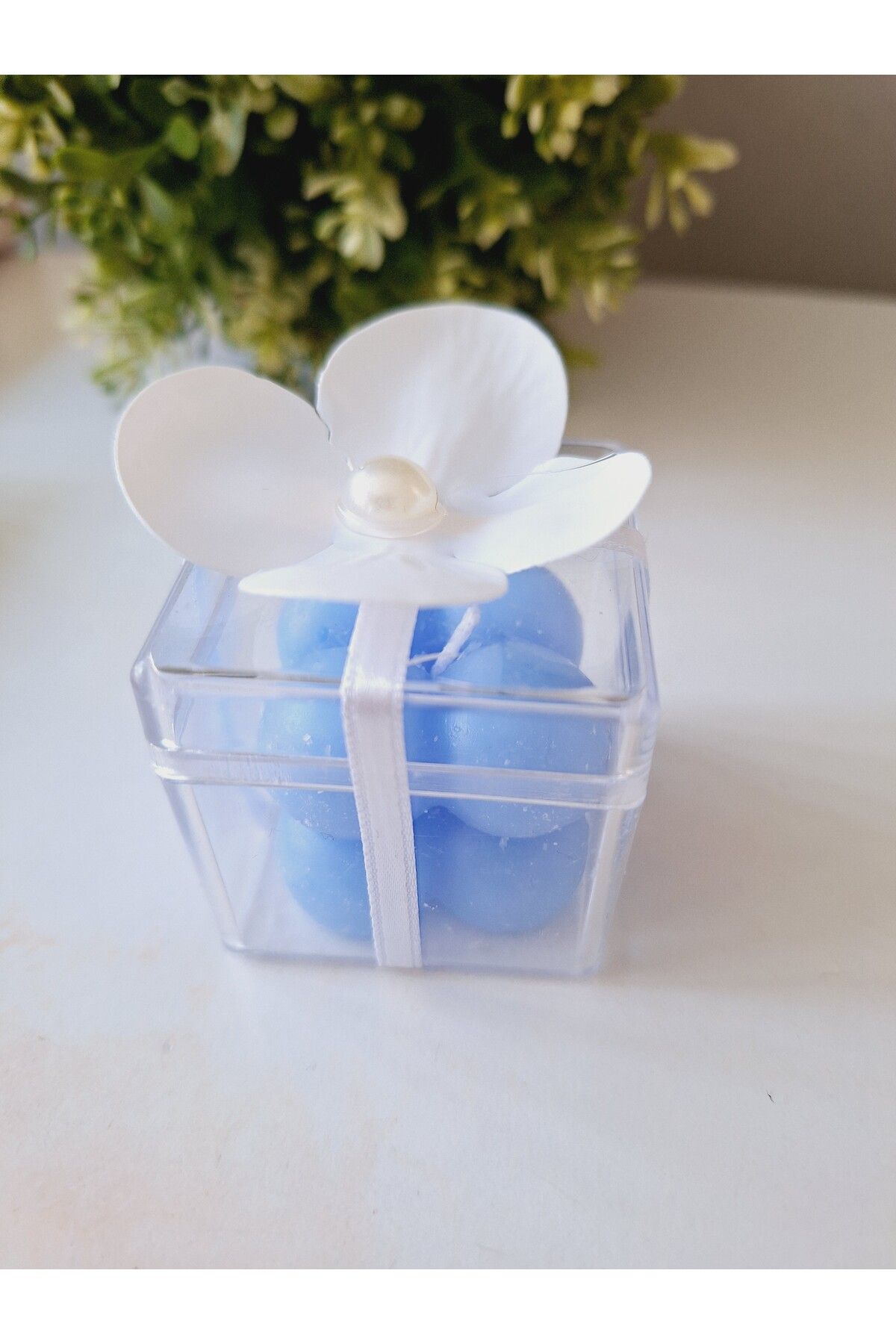 Yakamoz Style Bubble Kutulu Mum Bebek Hediyelik 20 adet