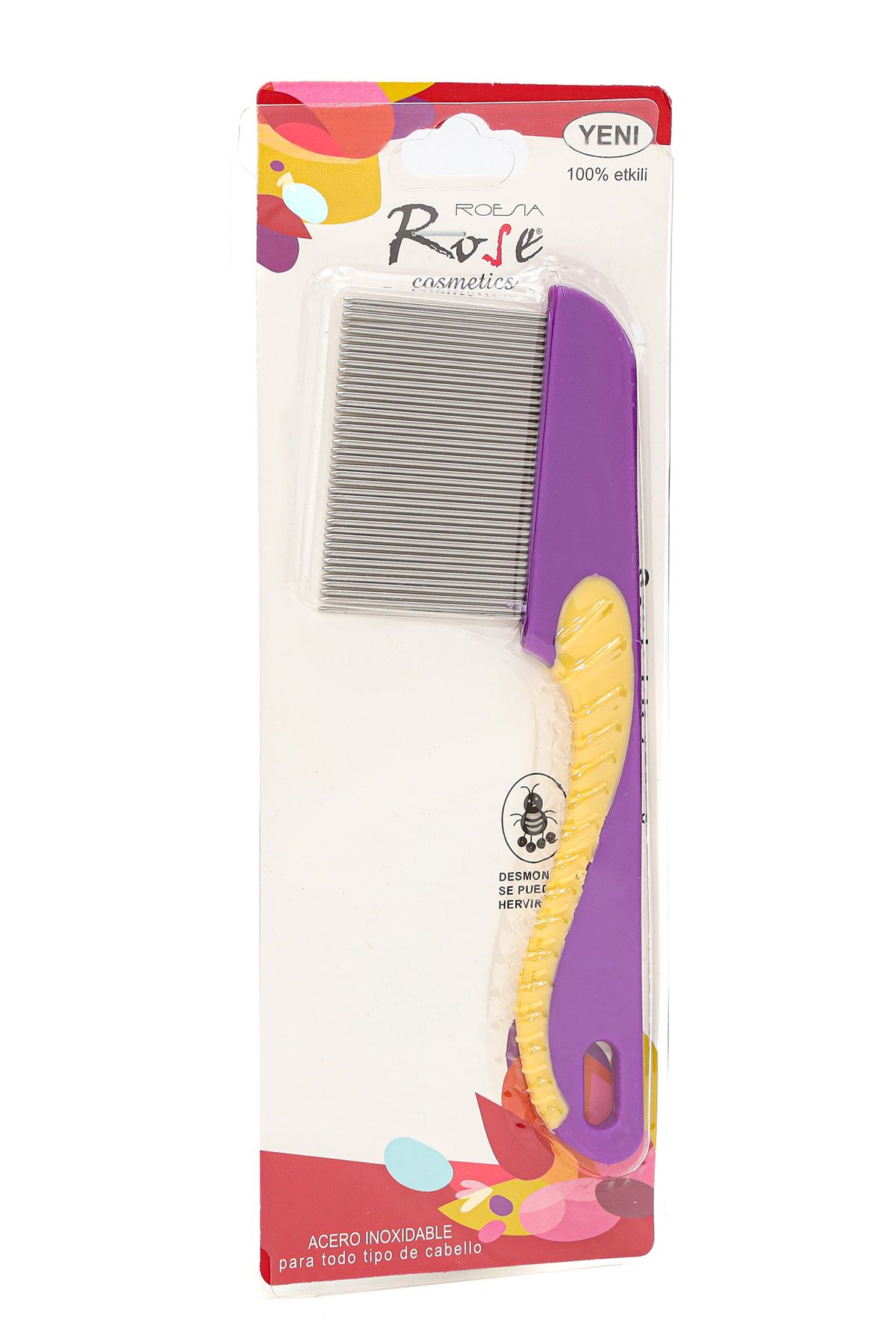 Roesıa Rose Cosmetics Rose Saplı Bit Tarağı