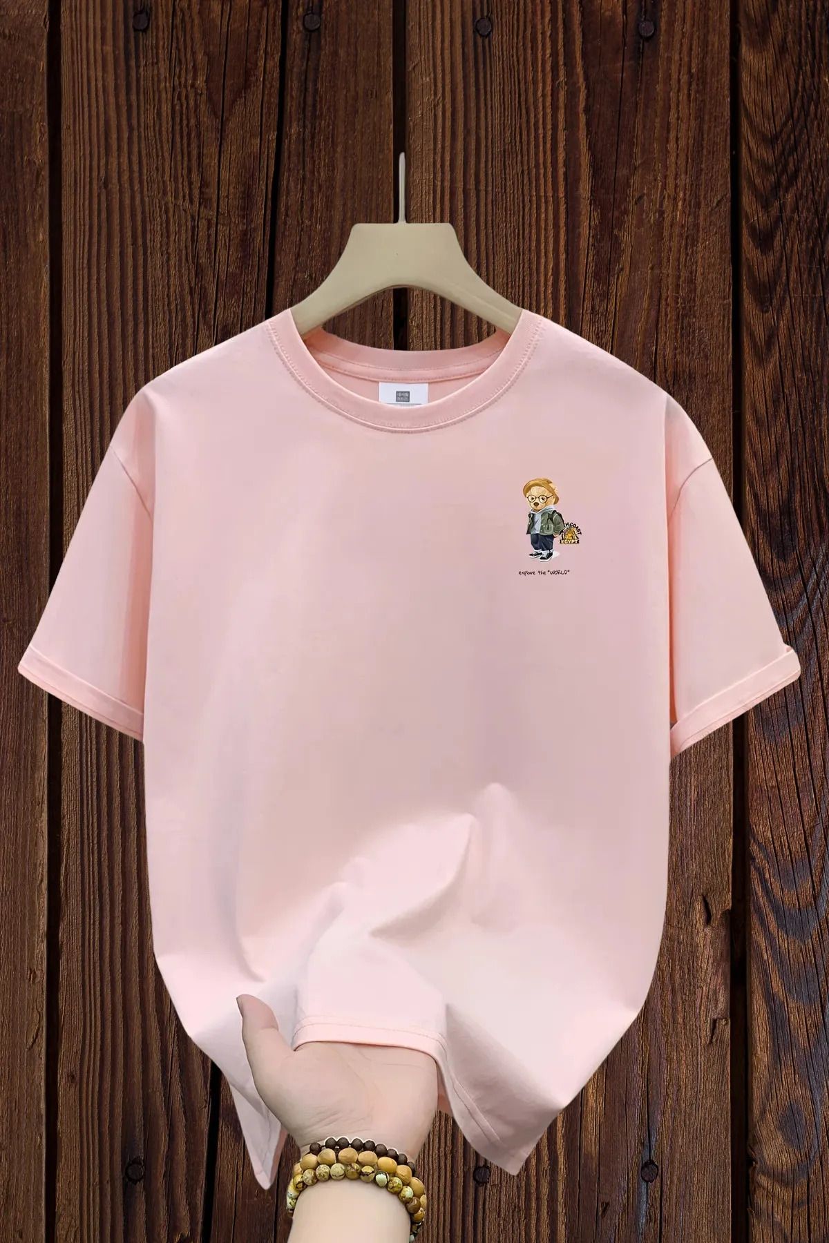 FeaR LeeS Baskılı Unisex T-Shirt - Doğanın Ruhunu Yansıtan Tasarım