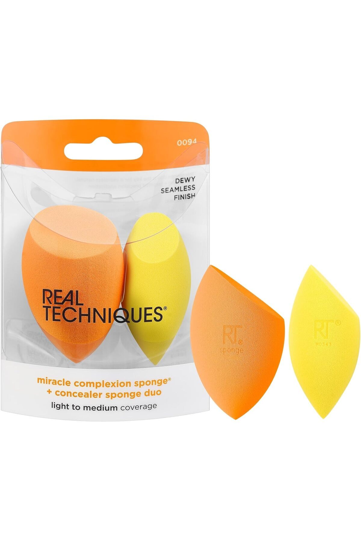 Real Techniques-Miracle Complexion Sponge + Concealer Sponge Duo, 2 Count 1