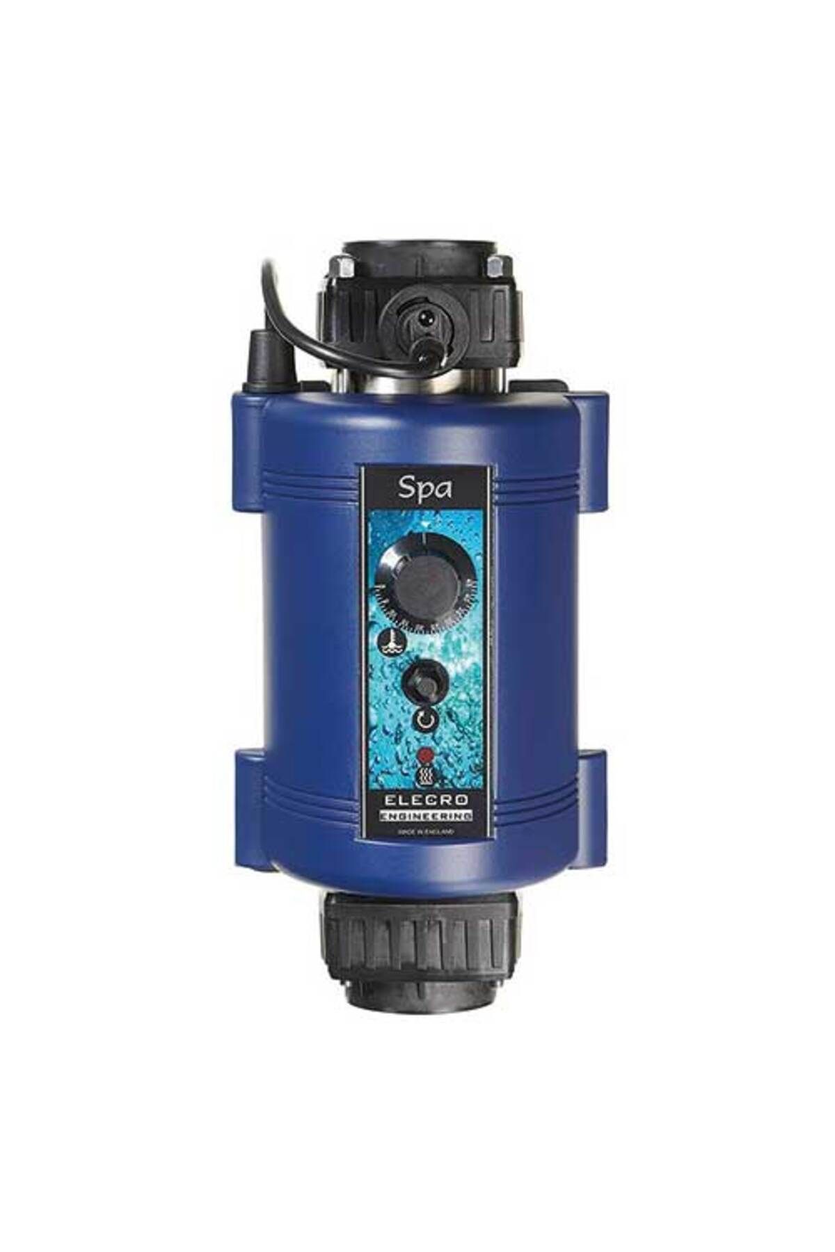 Poyraz Pool ELECRO ELEKTRİK ISITICI 4 KW SPA NANO COMPACT KONTROL PANOLU MANUEL TERMOSTAT TITANIUM REZİSTANS