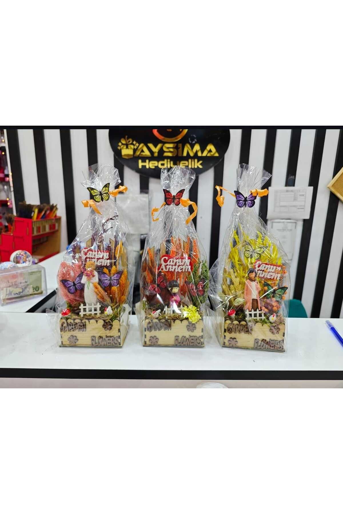 AyFi Home Canım Annem Temalı Dekoratif Hediyelik Aranjman Seti