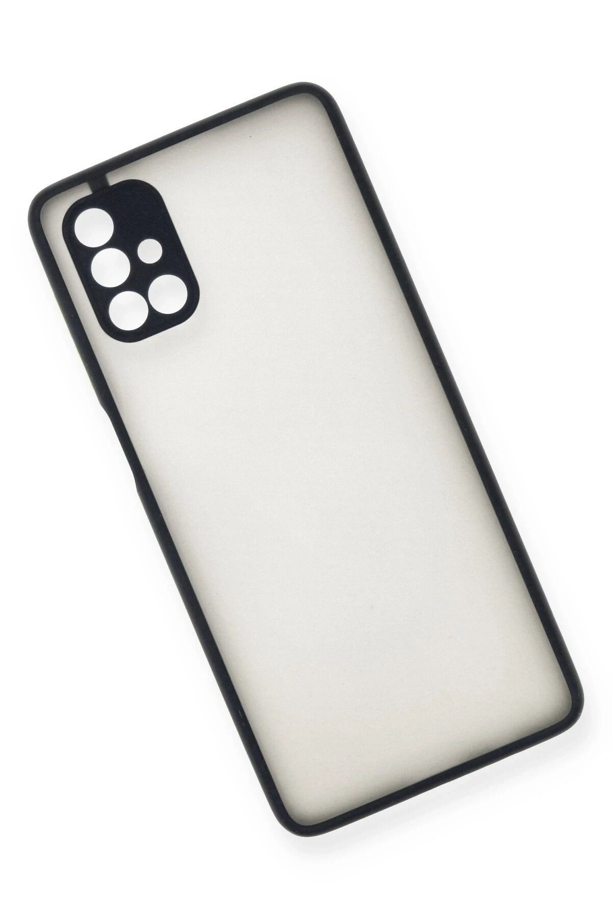 NewFace Samsung Galaxy M51 Kılıf Montreal Silikon Kapak - Lacivert WLZOR