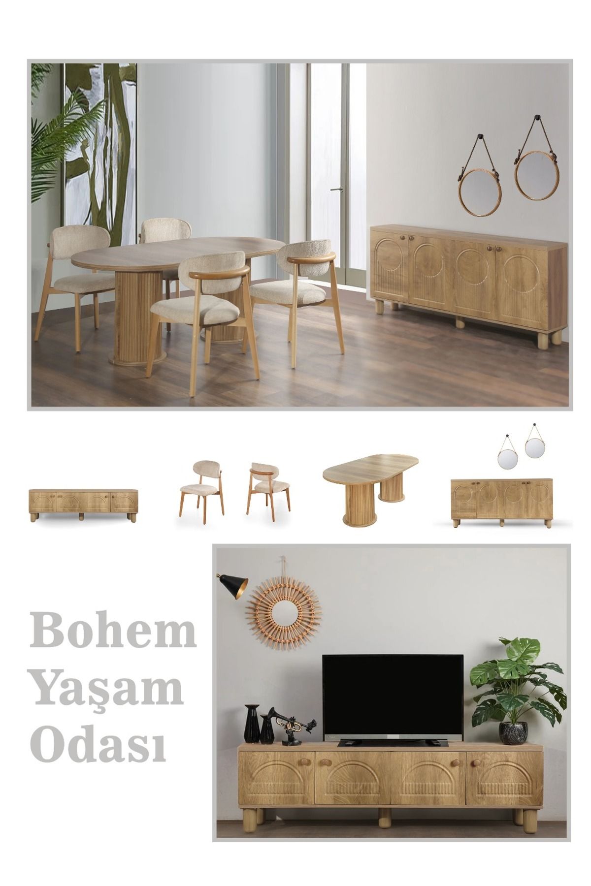 İdil home VERA YEMEK ODASI TAKIMI