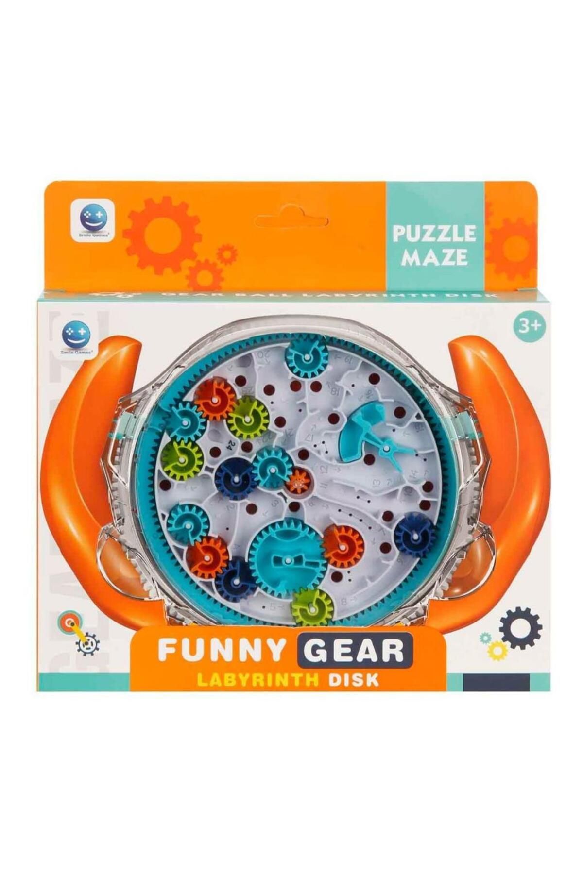 AYLİNA 4604 Smile Games Labirent Disk Zeka Oyunu -Sunman
