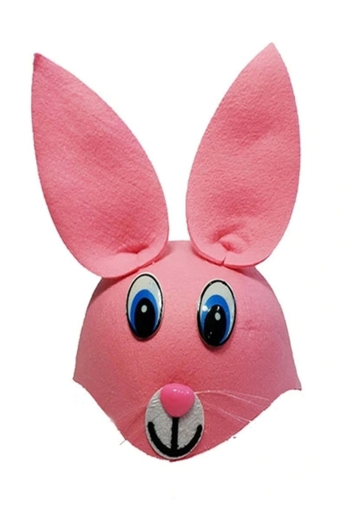 STOREMAX Pembe Renk Kulaklı Tavşan Şapkası Hayvan Şapkası (5047)