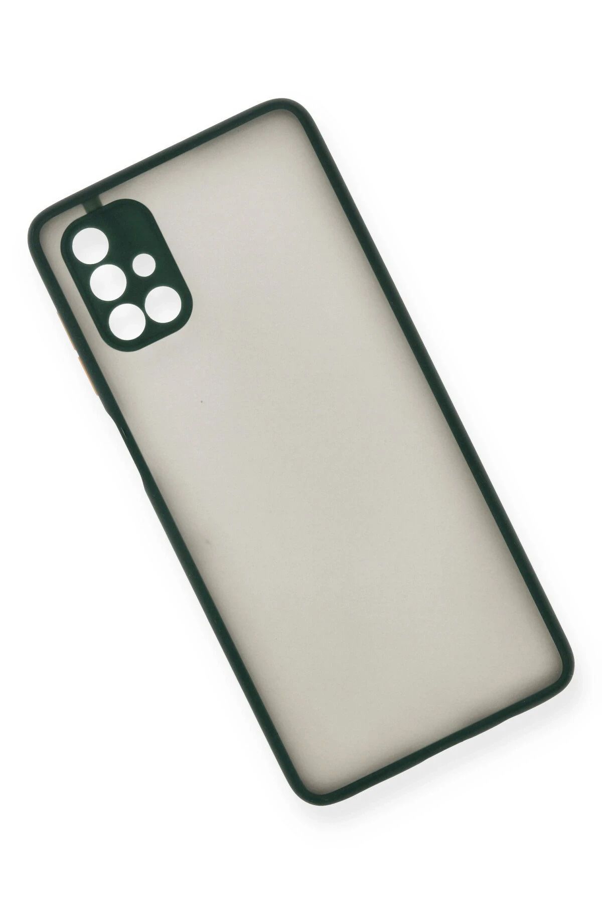 NewFace Samsung Galaxy M51 Kılıf Montreal Silikon Kapak - Yeşil WLZOR