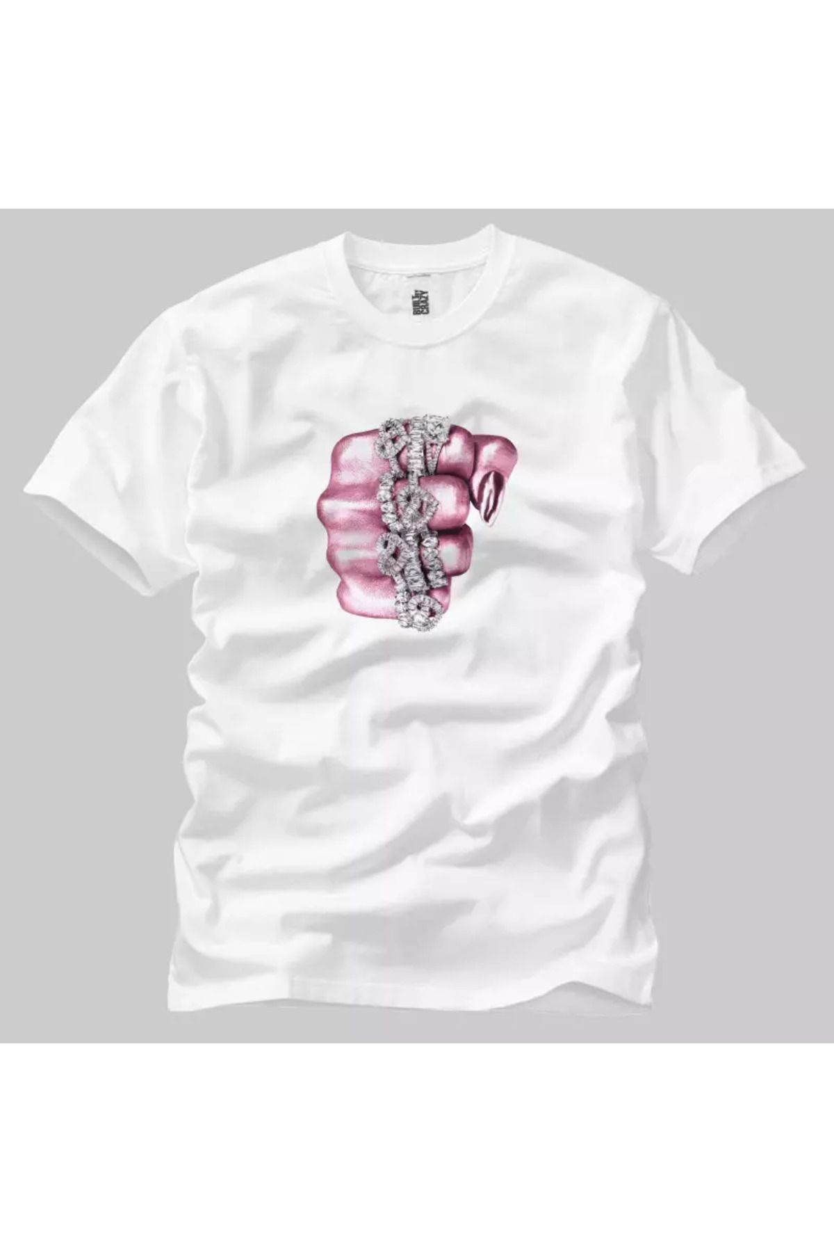 Built By Crazy Crystal Hand Unisex Tişört