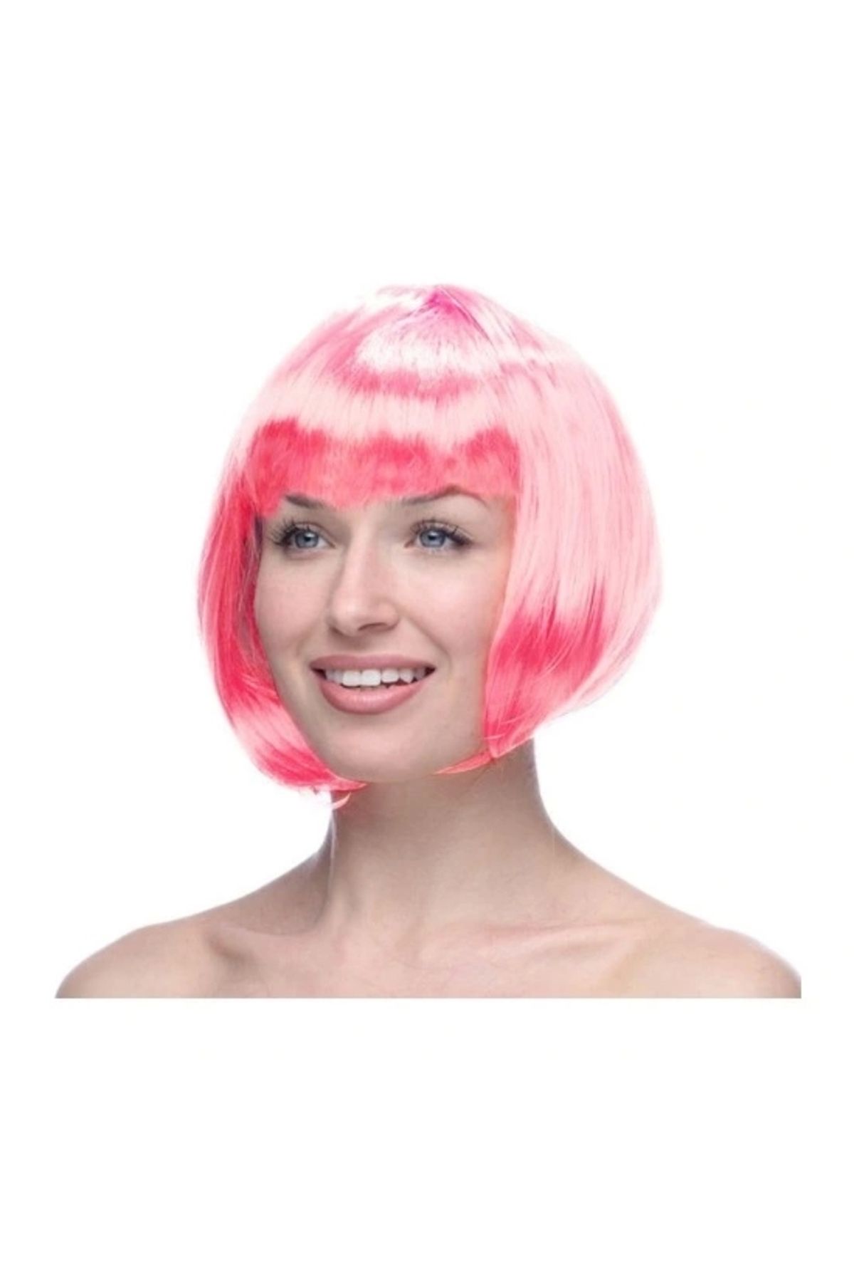 STOREMAX Küt Peruk - Toz Pembe (Açık Pembe) (5047)