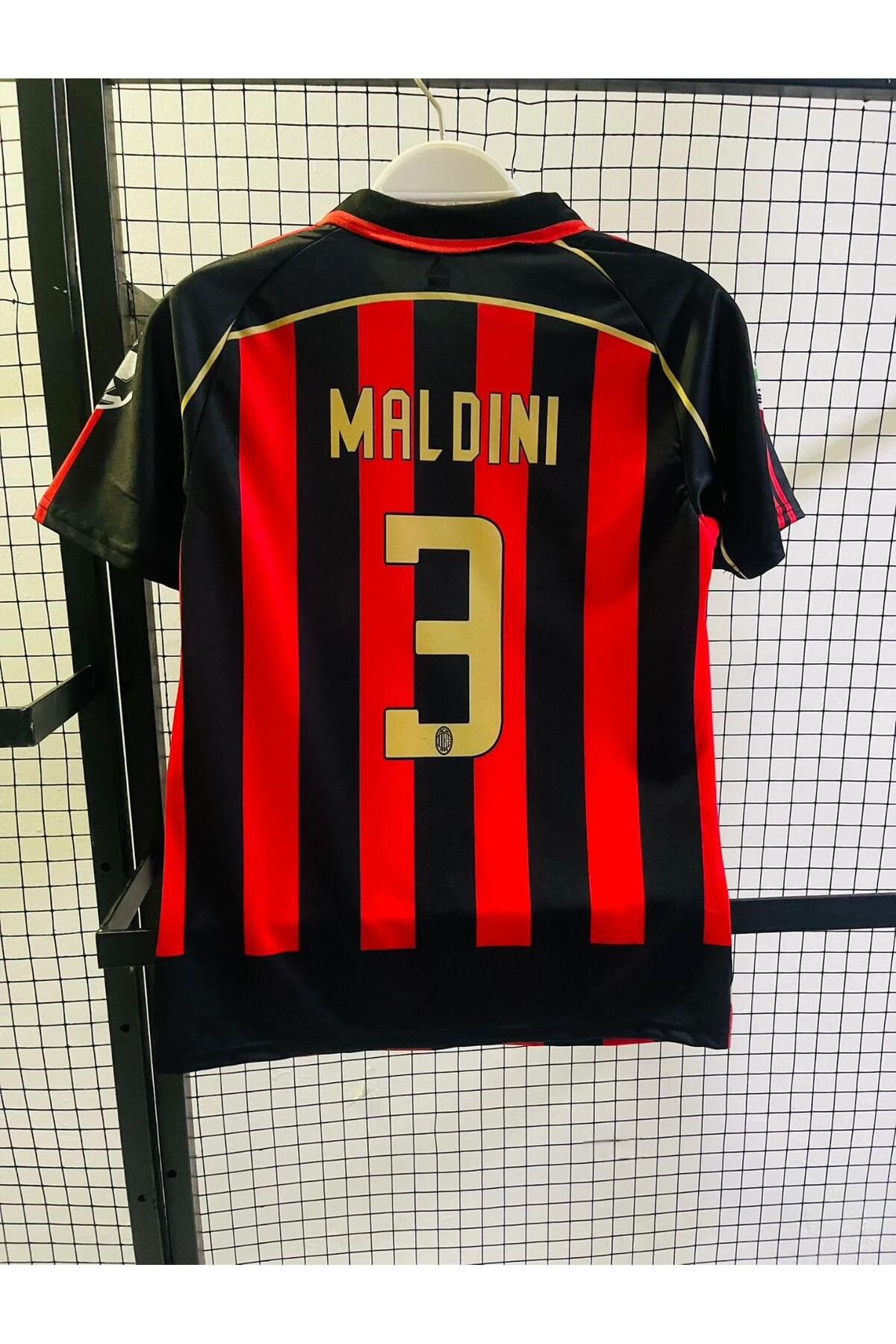 Lion Spor M'ilan 2007 Sezon Efsane Maldini Nostalji Retro Forması