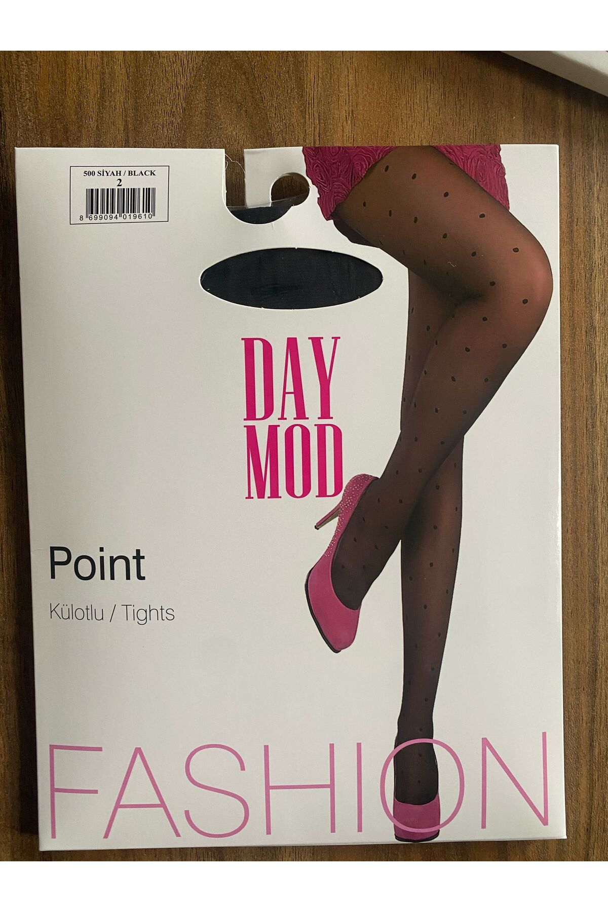 DAYMOD ÇORAP Point Desenli Külotlu Puantiyeli Kadın Külotlu Çorap