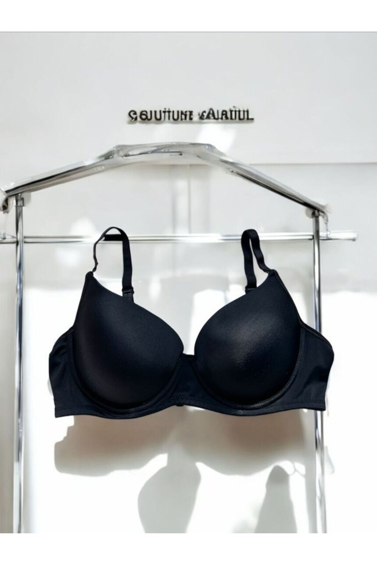 Lotiva Wear Siyah Toparlayıcı Desteksiz Sütyen
