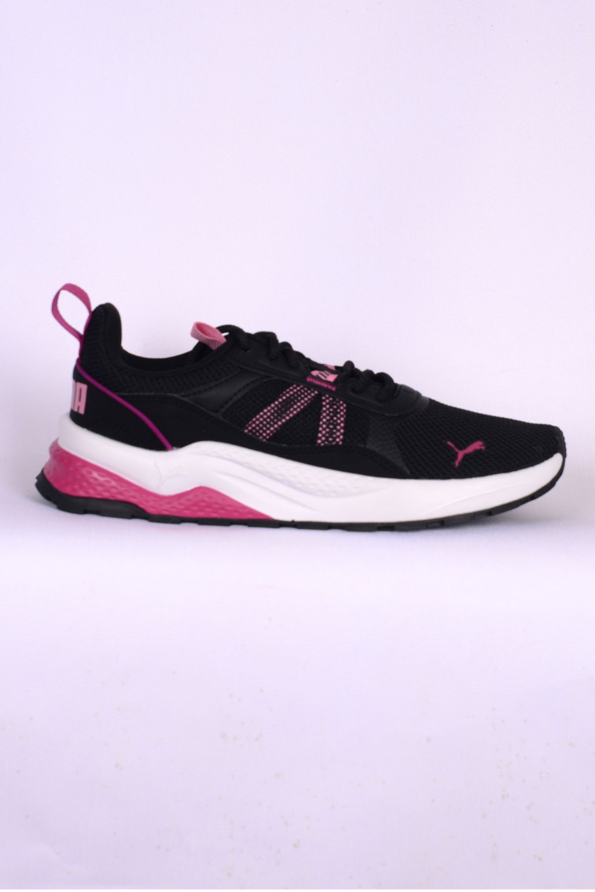 Puma 389213 23 Anzarun 2.0 Bağcık İp Detaylı Ortapedik Taban Siyah Kadın Günlük Spor Ayakkabı