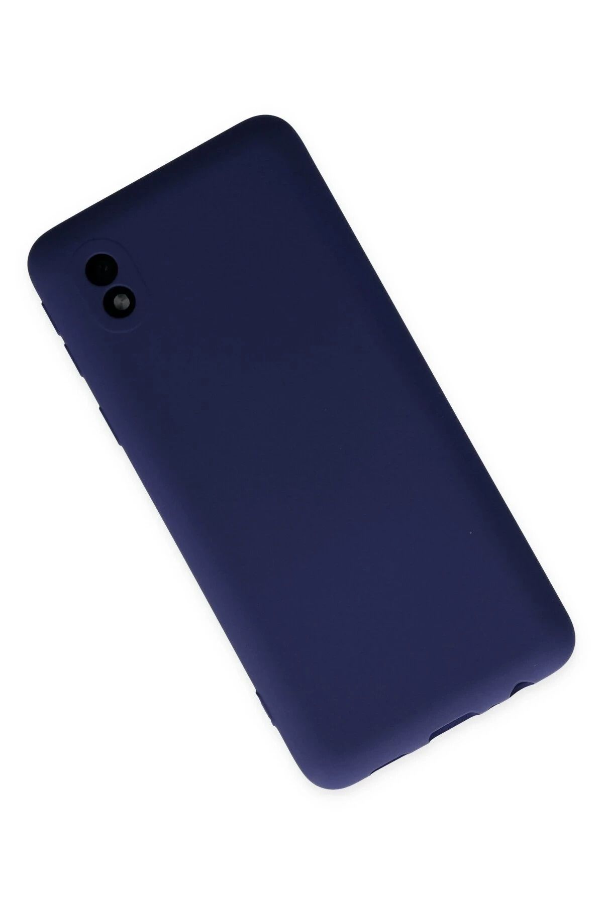 NewFace Galaxy A01 Core Uyumlu  Kılıf Nano içi Kadife Silikon - Lacivert WLZOR