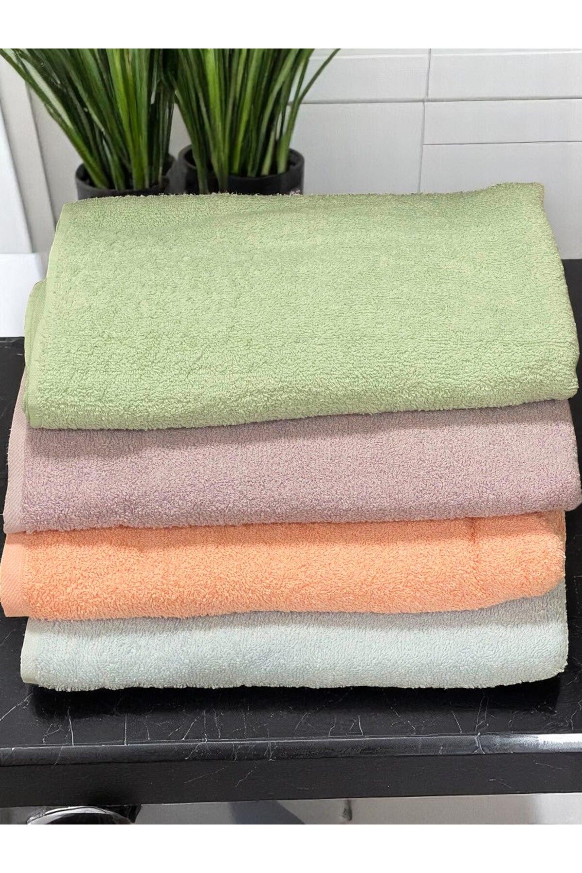 Gülşen Home Banyo Havlusu Takımı 4 Renk