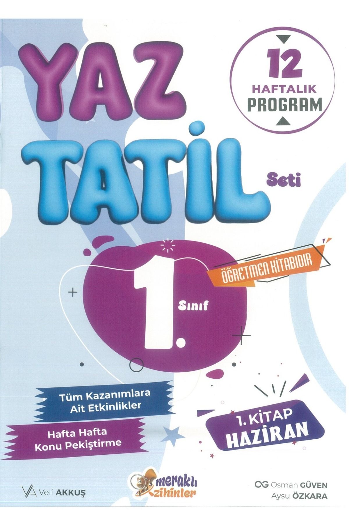Kirtasiyejet 1. sınıf Tatıl Setı - Meraklı Tatil Kitabı – Neşeli Dostlar Orman 10 Kıtap okuma Seti Ve Solo Test