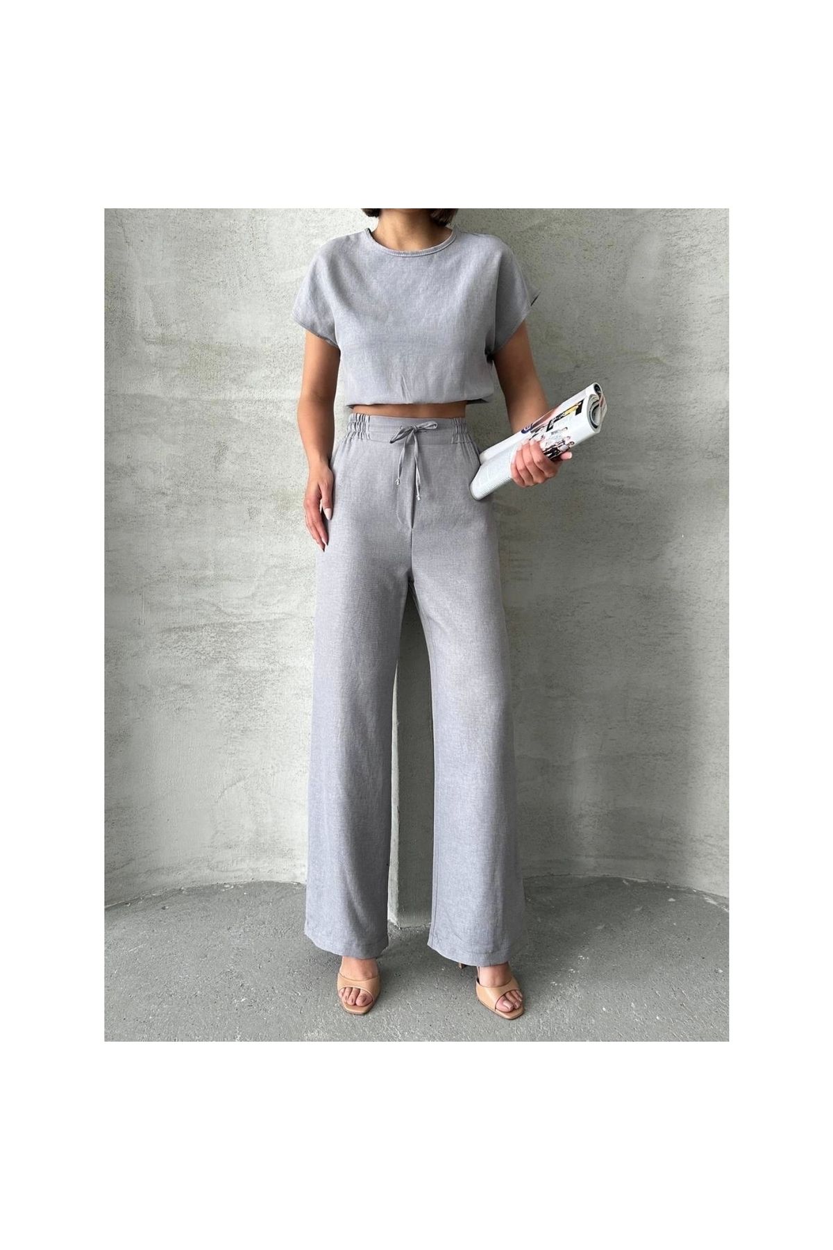 KAZAX Bluz pantolon takım s255057