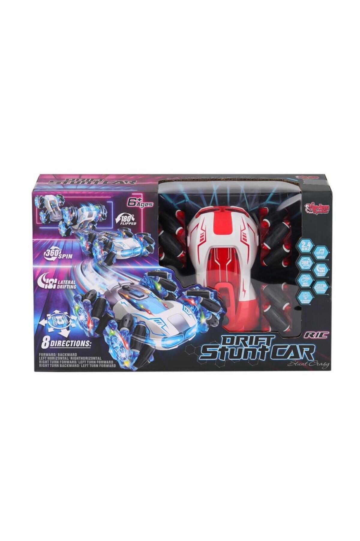 MR RZN STORE HG4-33 Kumandalı Müzikli Işıklı Drift Stuntu Akrobat Araba -Vardem