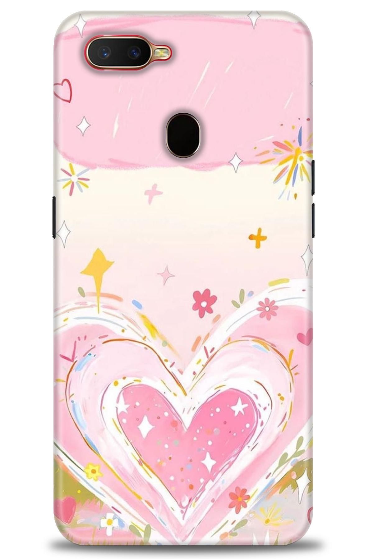 OPPO A12 İle Uyumlu HD Baskılı Desenli Silikon Kılıf - 2394