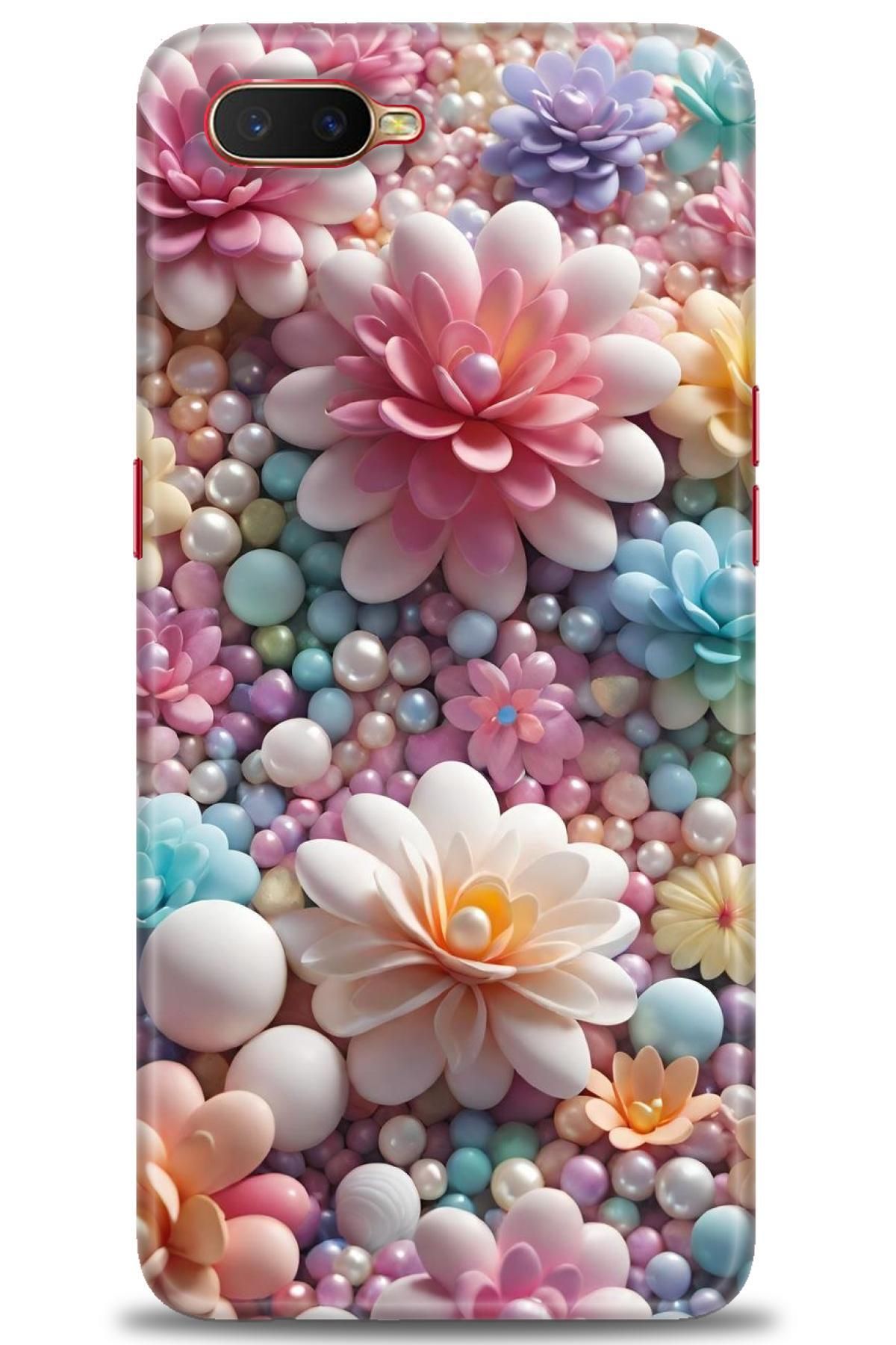 OPPO RX 7 Neo İle Uyumlu HD Baskılı Desenli Silikon Kılıf - 2409