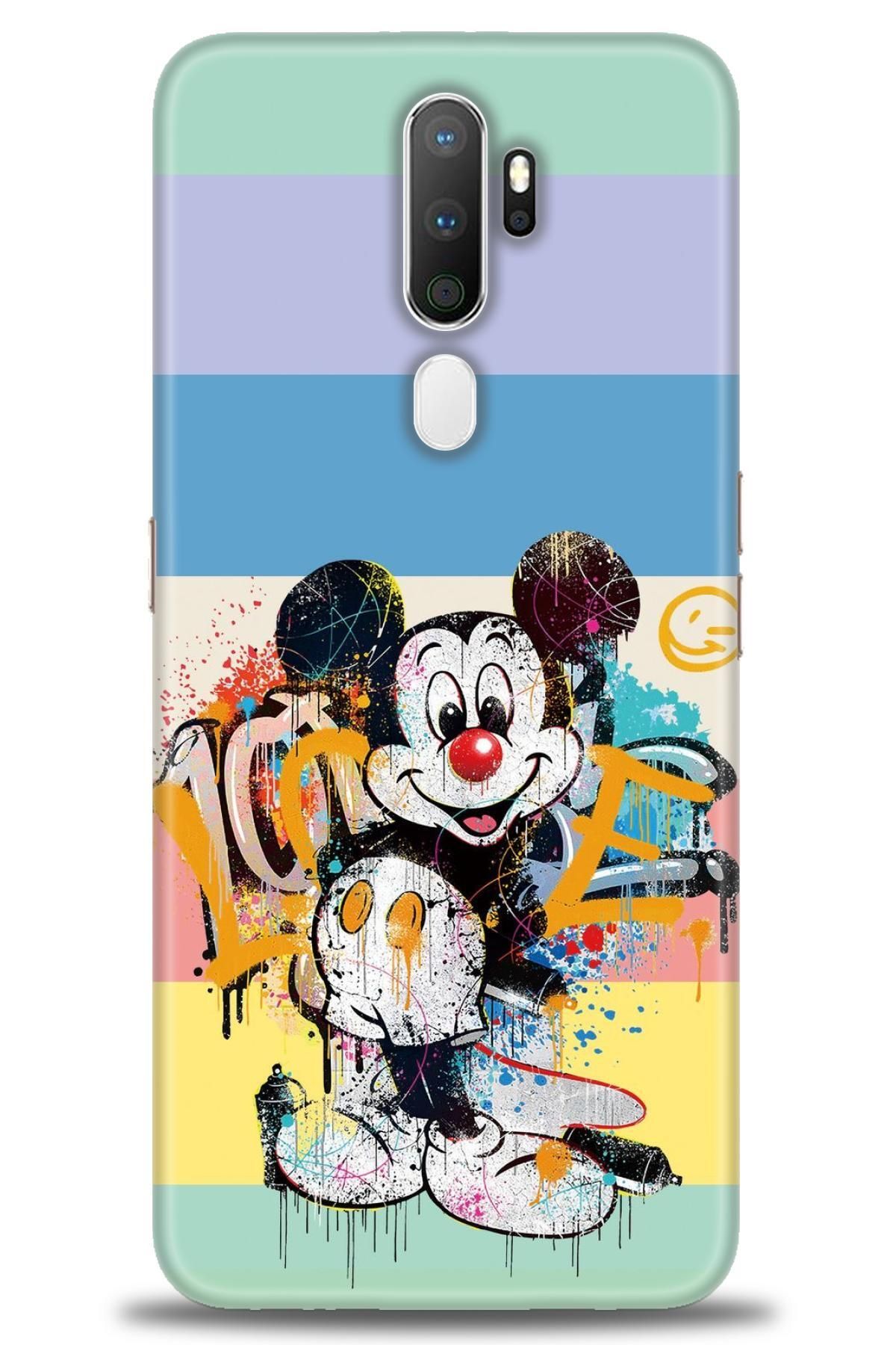 OPPO A5 2020 / A9 2020 İle Uyumlu HD Baskılı Desenli Silikon Kılıf - 2005