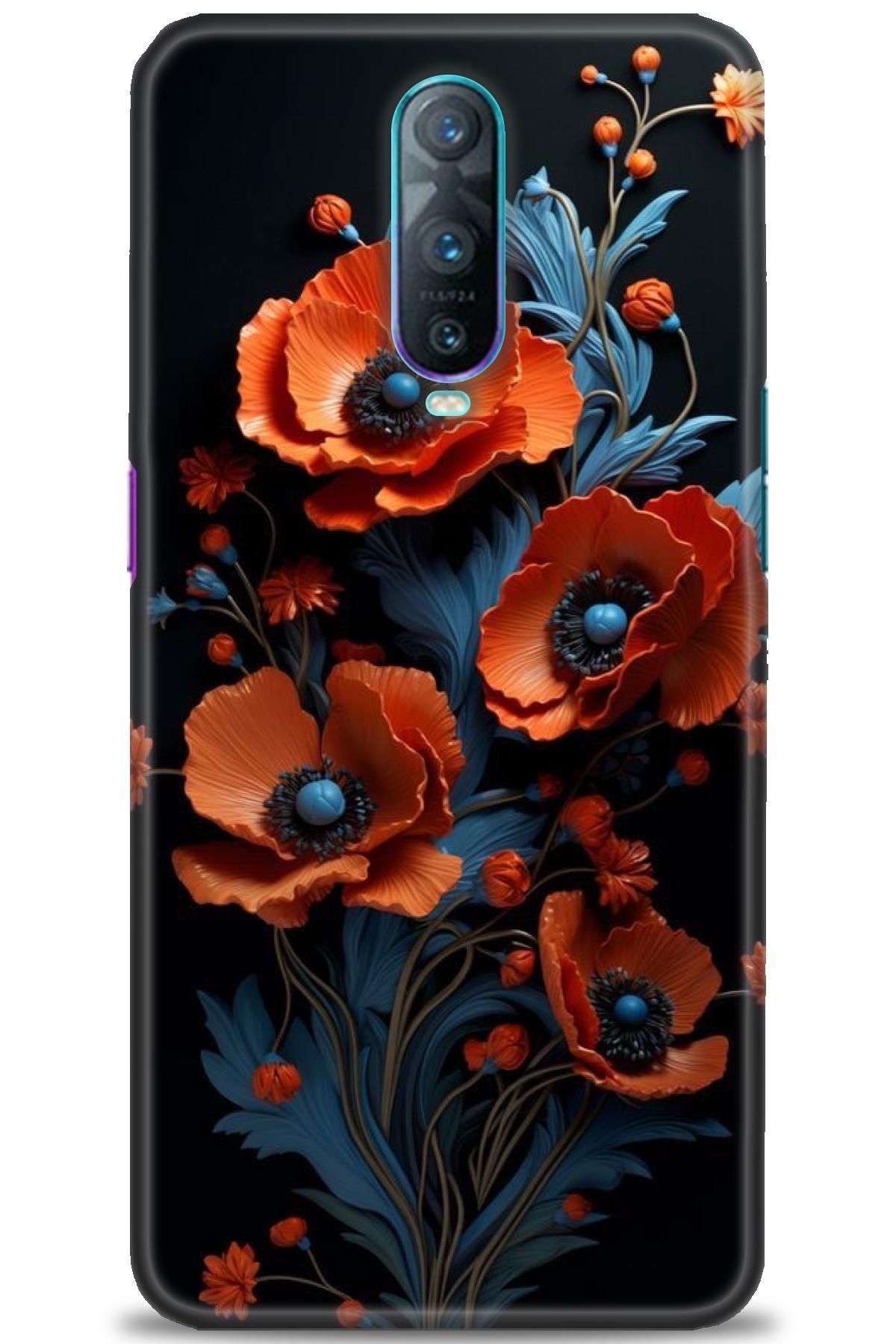 OPPO RX17 Pro İle Uyumlu HD Baskılı Desenli Silikon Kılıf - 2860